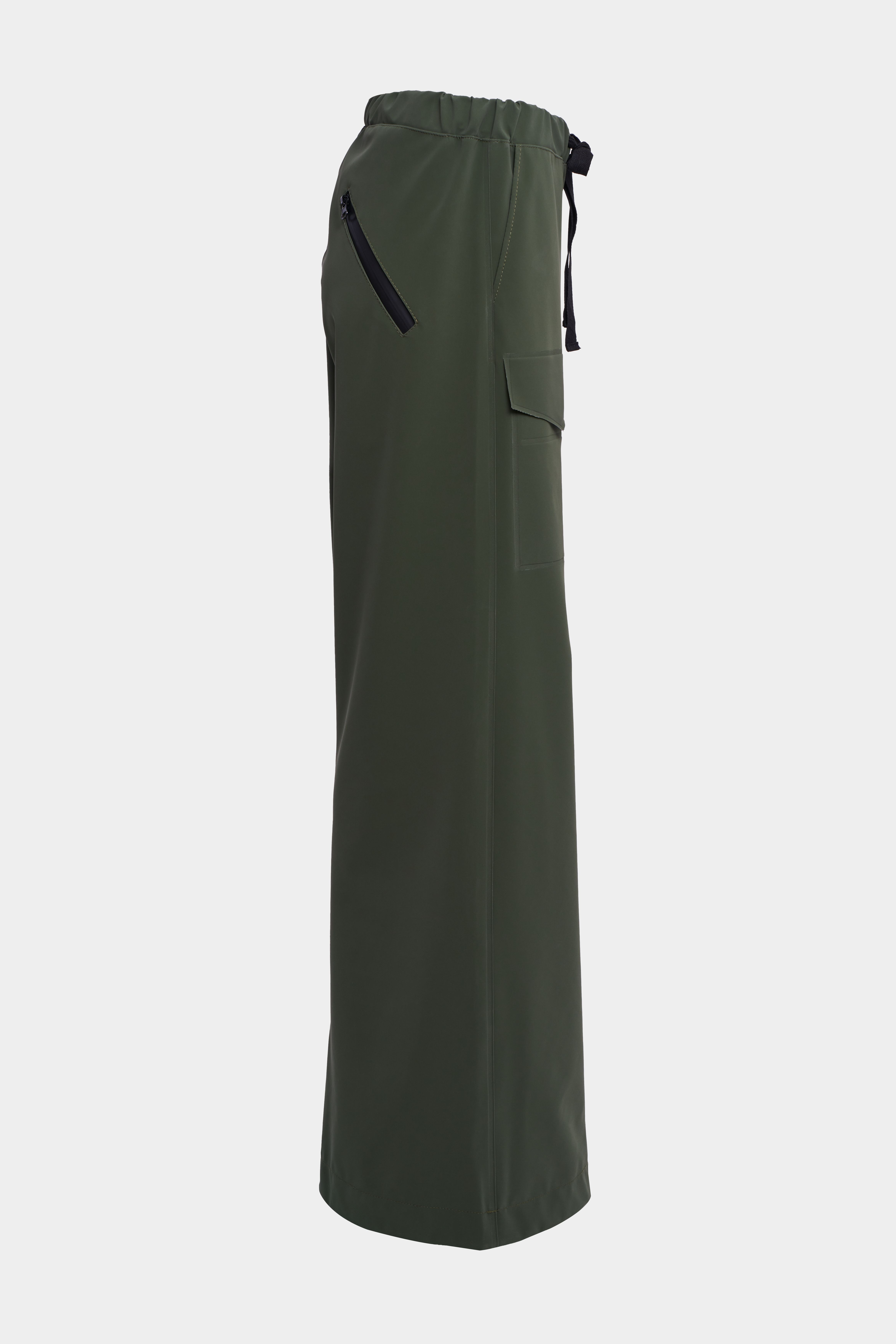 Jarla Matte Trousers Green - 5