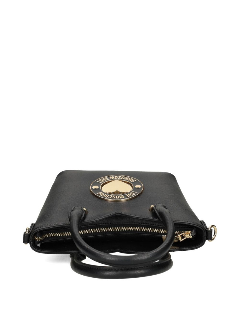 heart-plaque tote bag 3