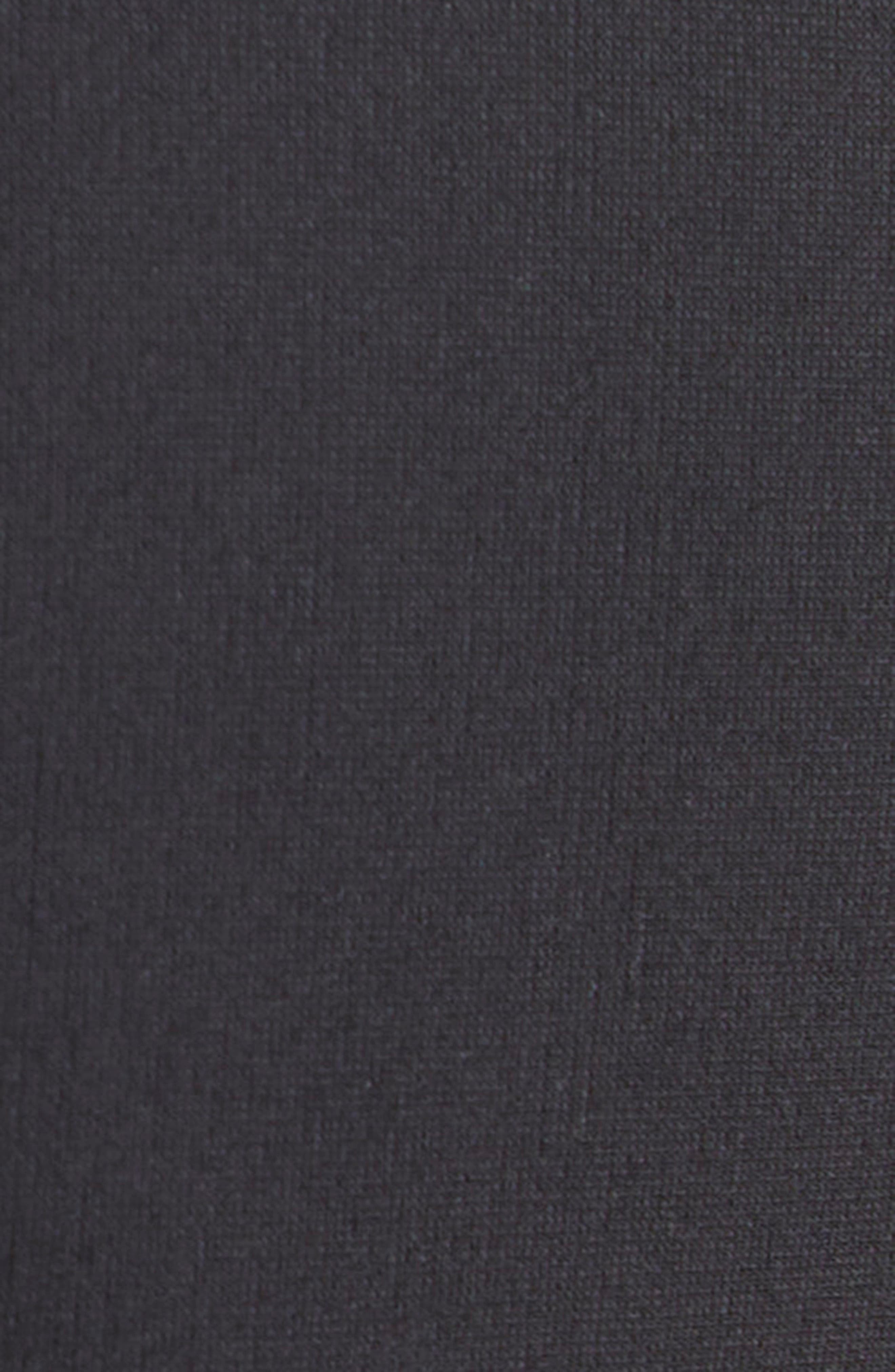 Coperni Jersey Minidress with Detachable Taffeta Sleeves in Black-Pink at Nordstrom - 6
