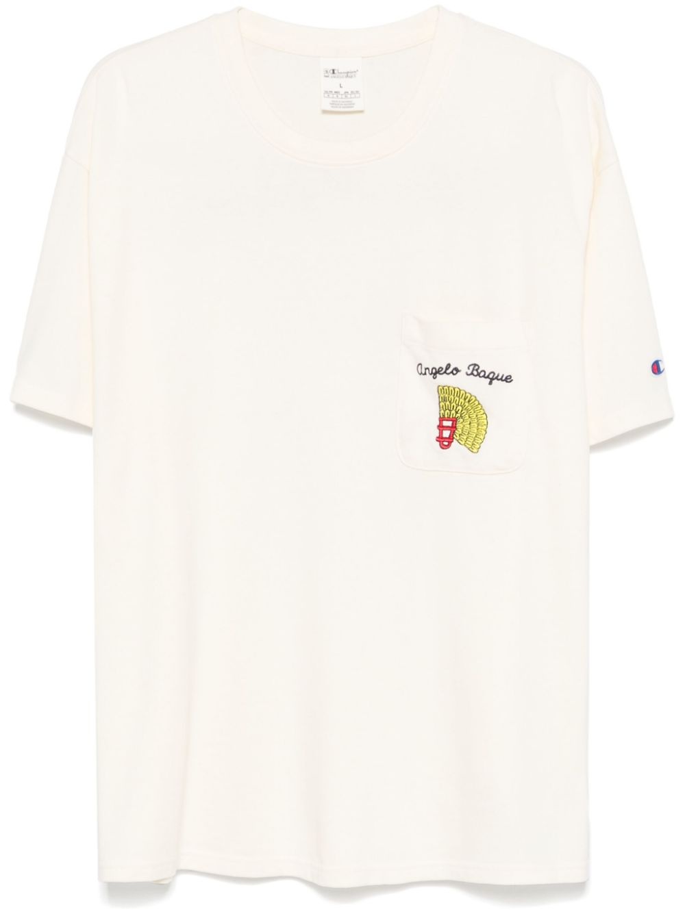 x Angelo Baque pocket T-shirt - 1