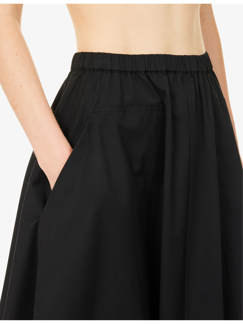 Pocket Full Cotton Midi Skirt 6