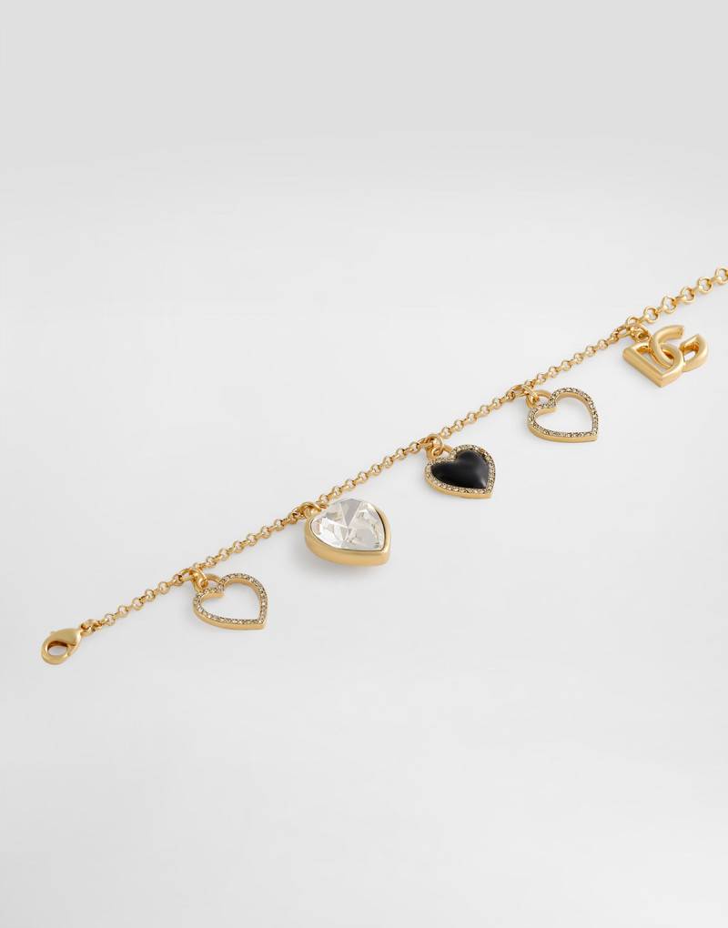 Italian Tailoring bracelet with heart charms 3