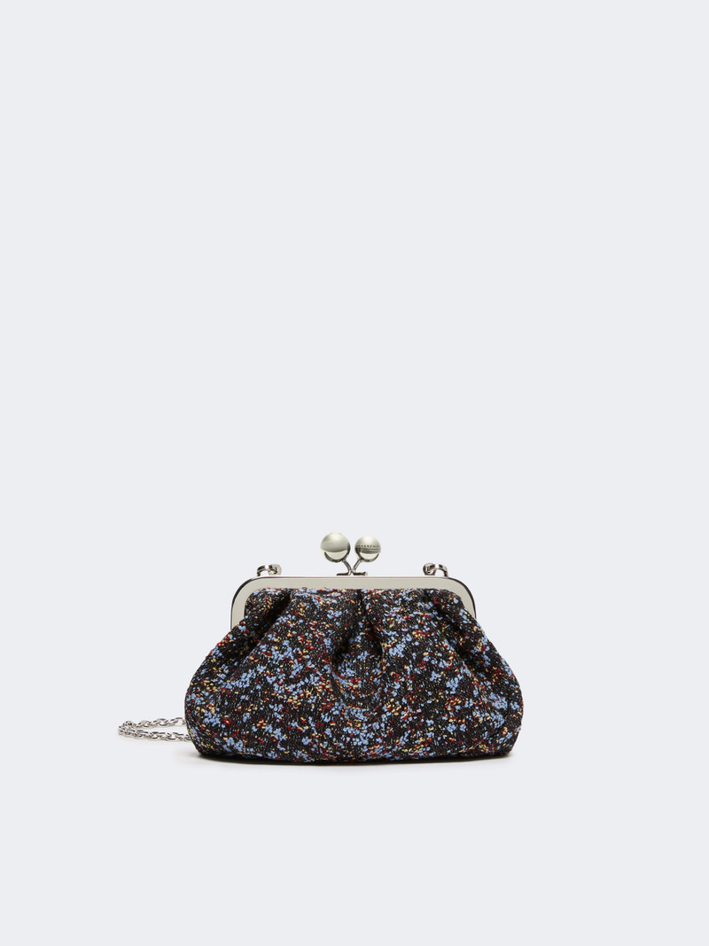 ACCENNI Small wool bouclé Pasticcino Bag - AVIO 1