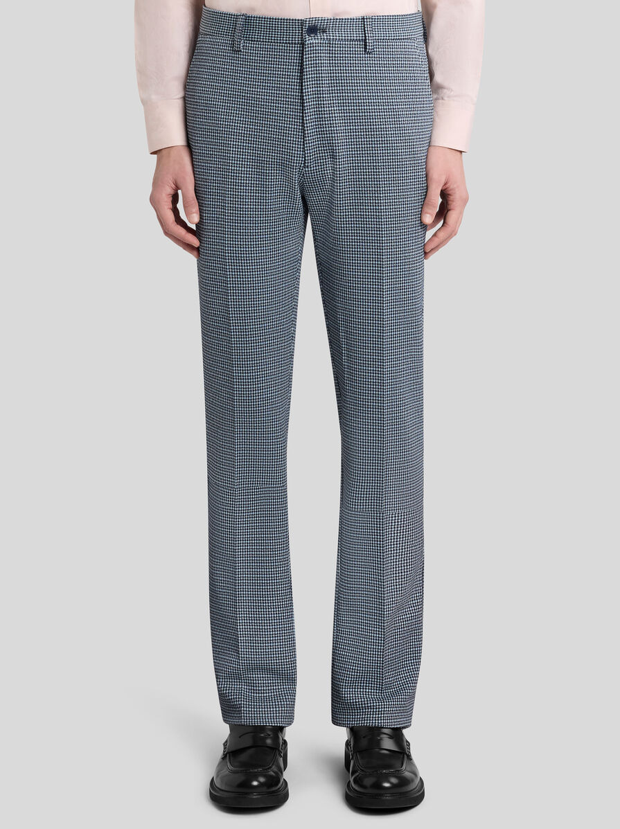 MINI CHECK TAILORED TROUSERS - 2