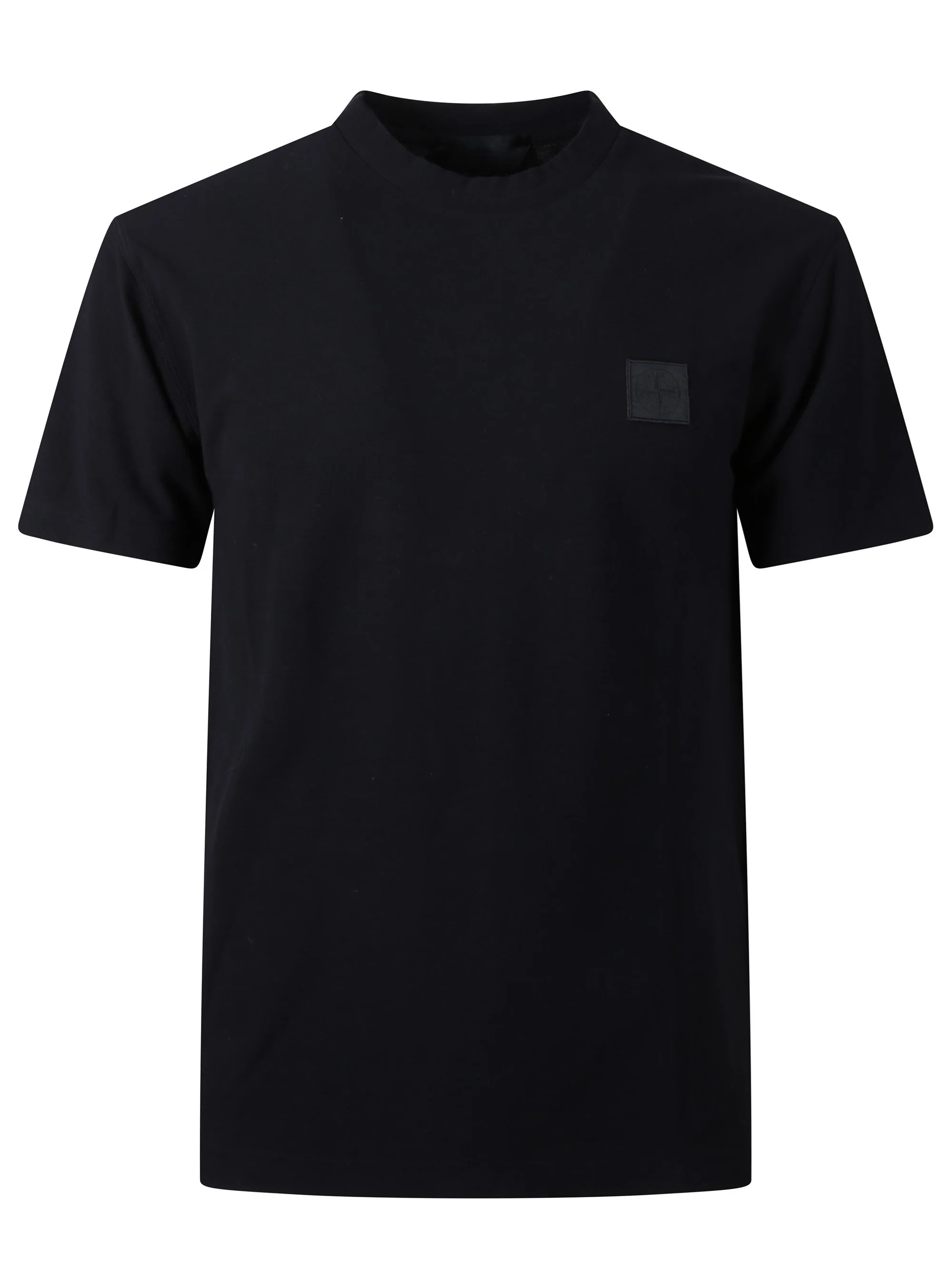 Short sleeves cotton t-shirt with logo - 1