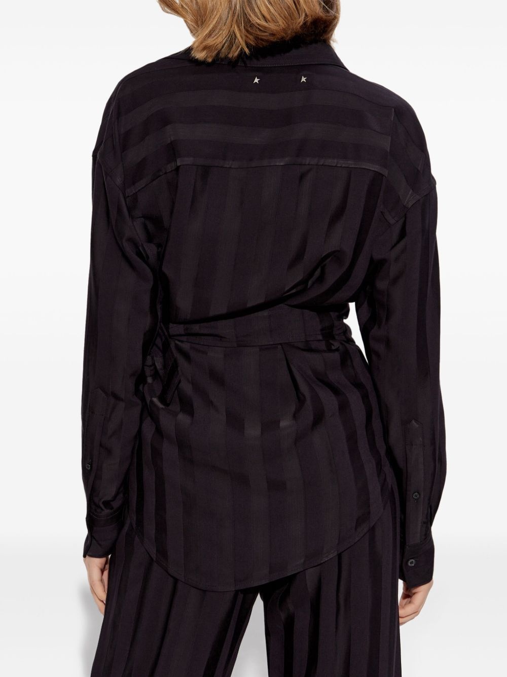 striped blouse - 4