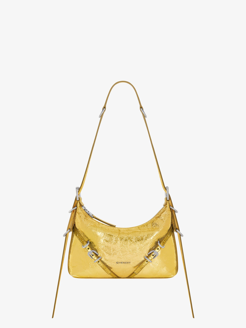 MINI VOYOU BAG IN LAMINATED LEATHER 1