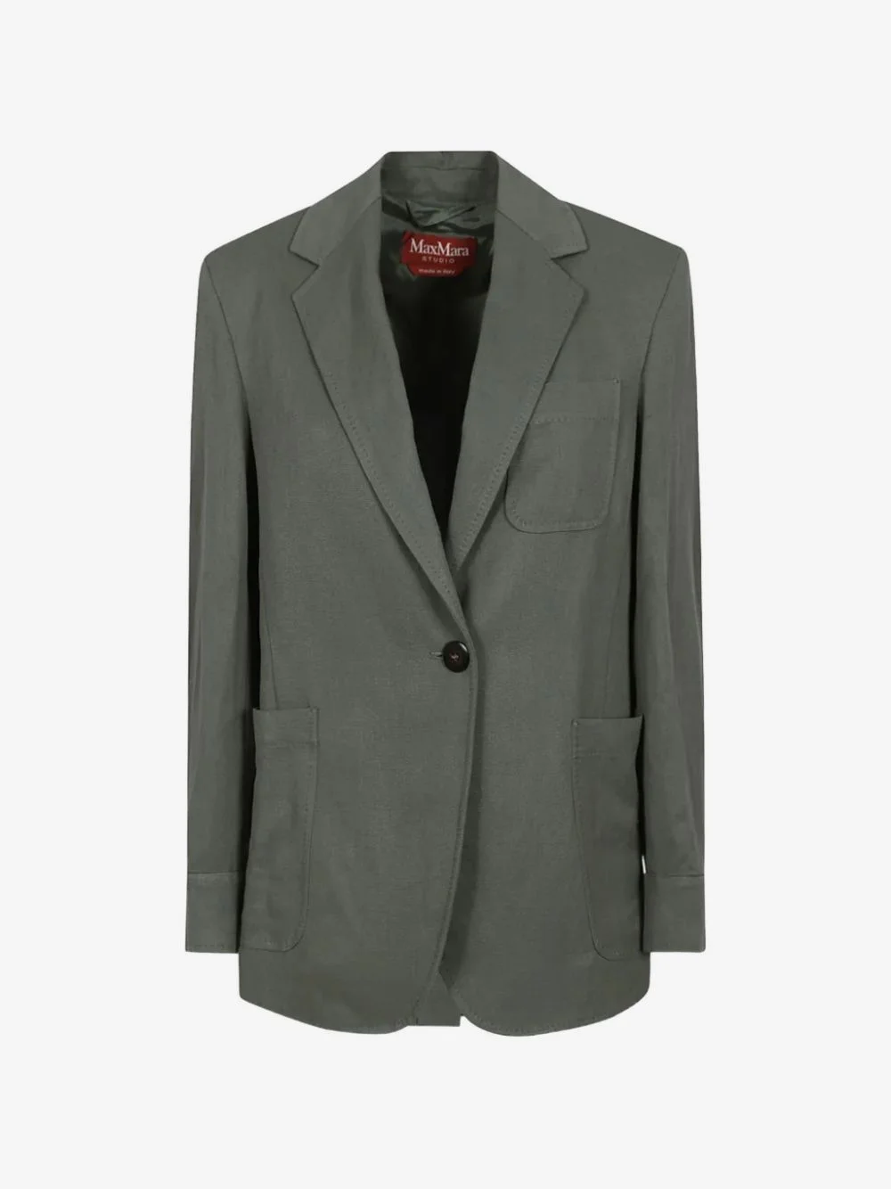 notched-lapel single-breasted jacket - 1