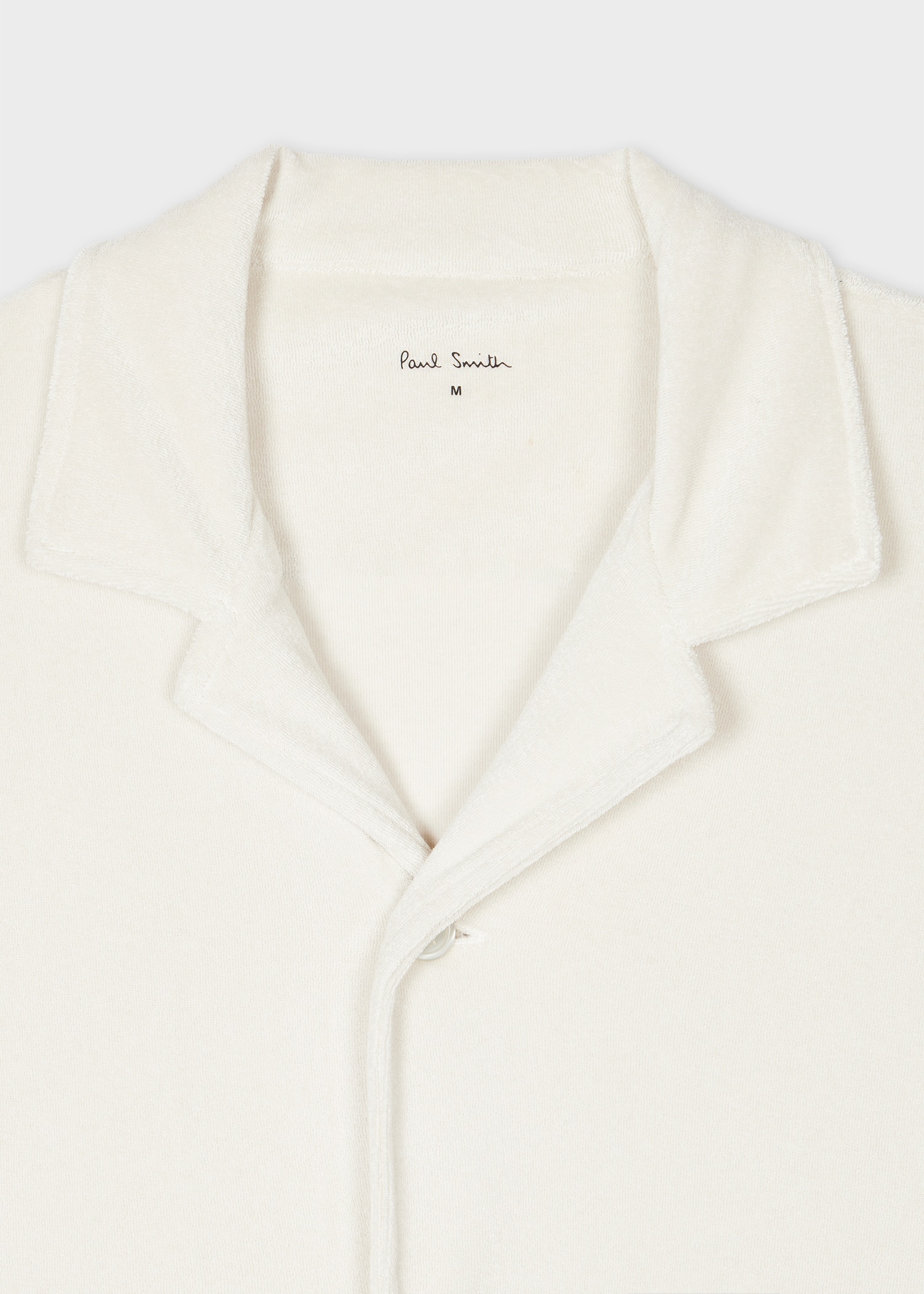 Ecru Towelling Lounge Shirt - 2