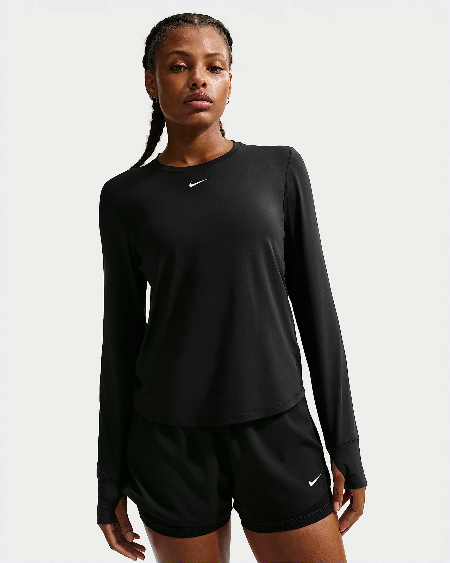 Nike One Classic Women's Dri-FIT Long-Sleeve Top - 1