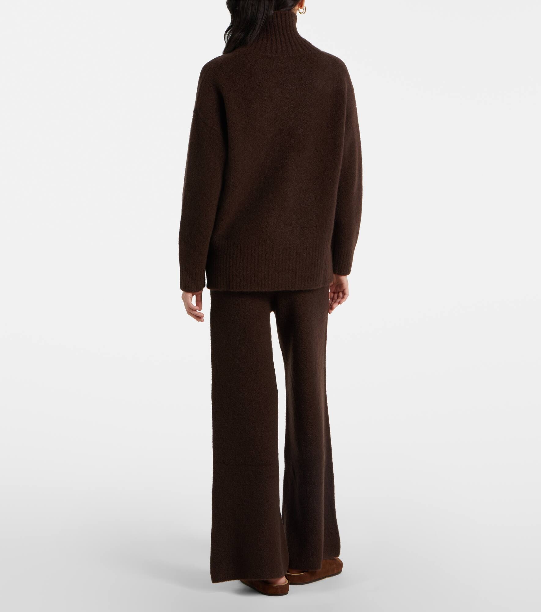 Elwinn cashmere-blend turtleneck sweater - 3