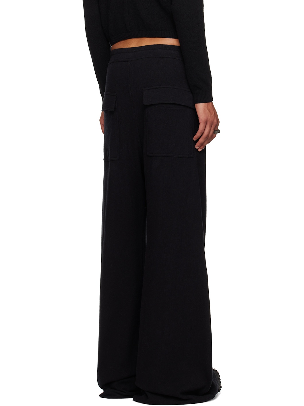 Moncler + Rick Owens Black Belas Sweatpants - 3
