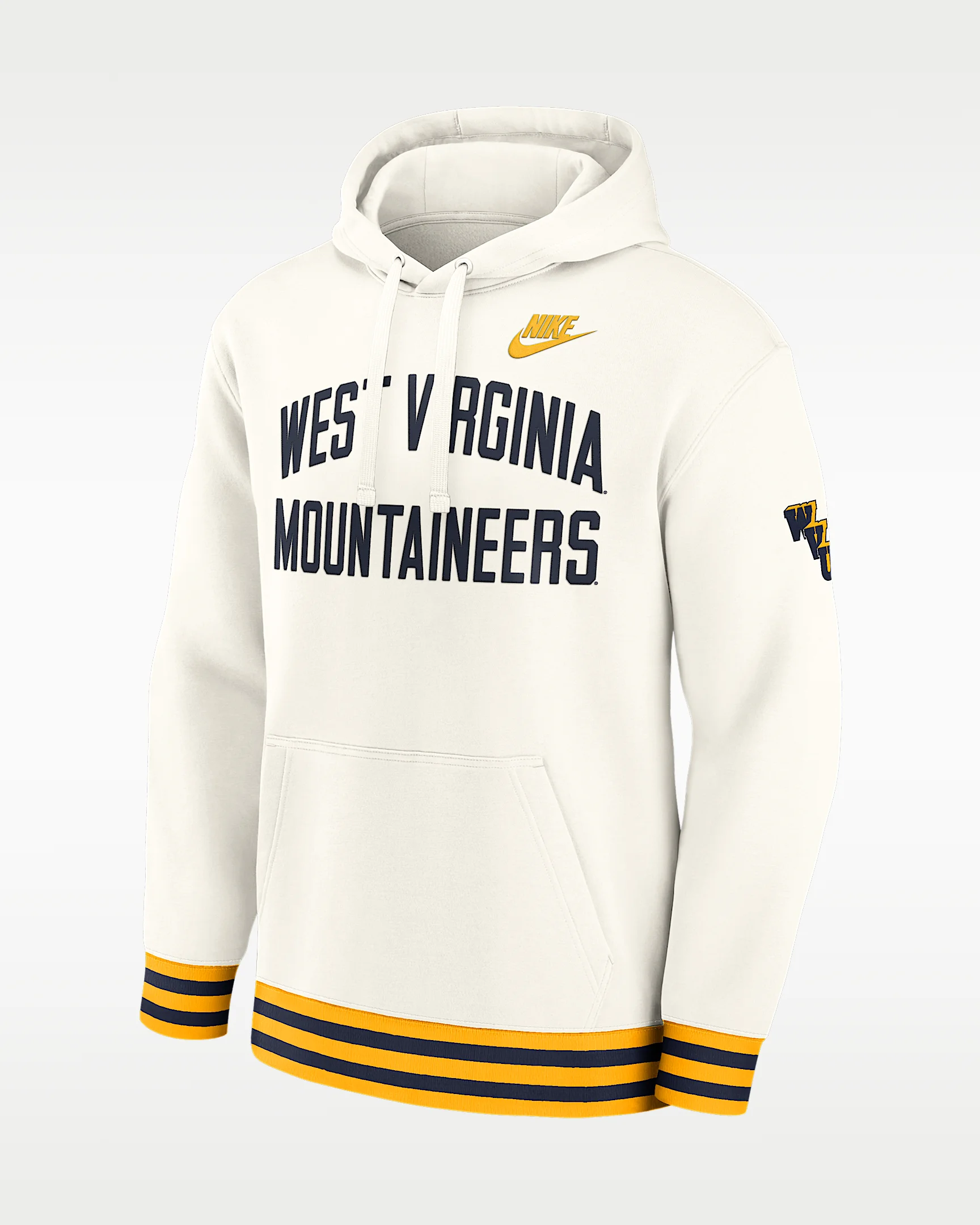 West Virginia Legacy Men's Nike College Pullover Hoodie - 1