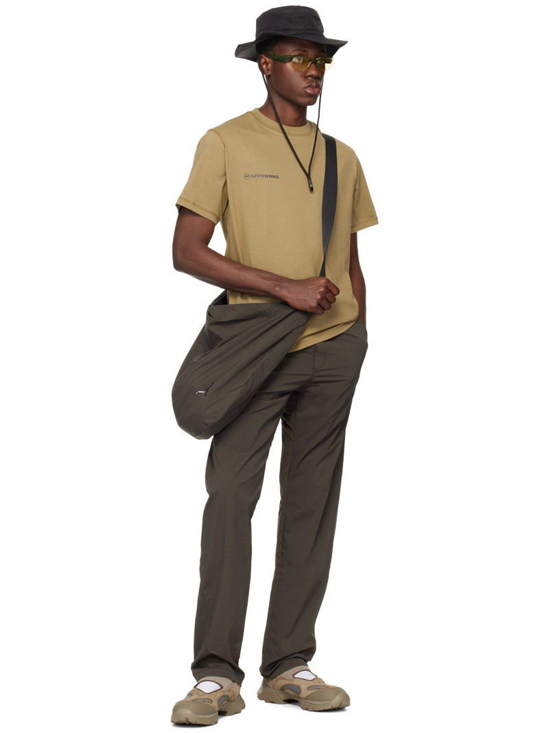 AFFXWRKS Khaki Printed T-Shirt outlook