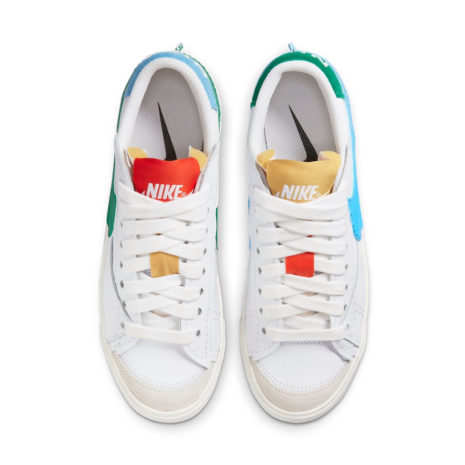 (WMNS) Nike Blazer Low '77 Jumbo 'Mismatch' DQ1470-100 - 4