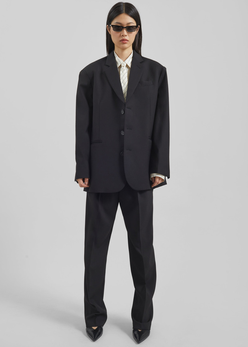 Gelso Oversized Blazer - Black 1