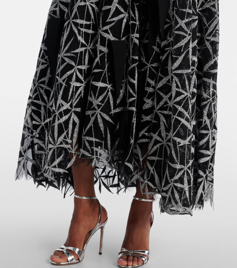 Axis embellished gown 5