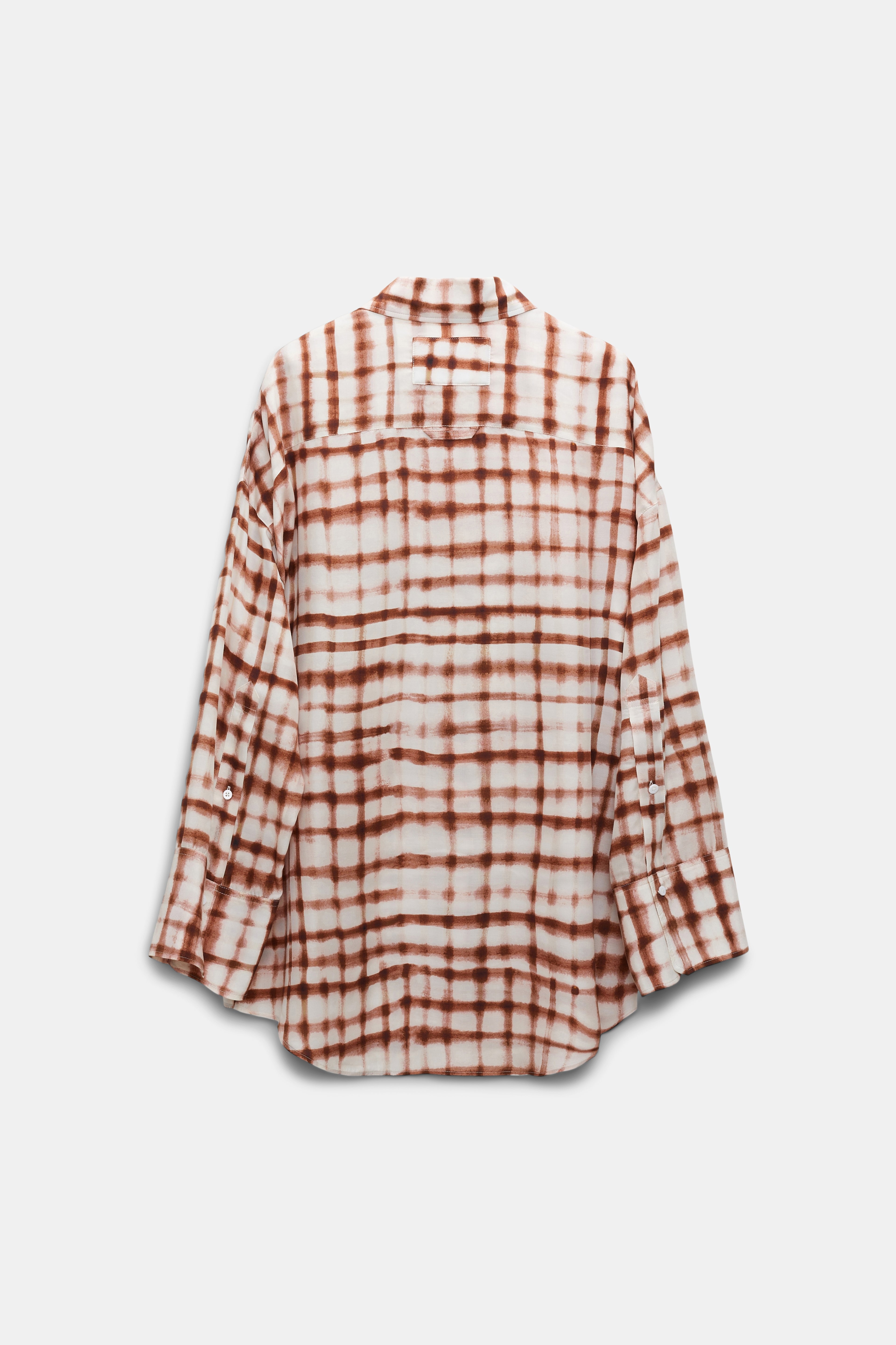 CHECKED STATEMENT blouse - 7