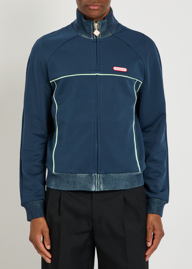 CASABLANCA Casablanca Tricot Logo Jersey Track Jacket outlook