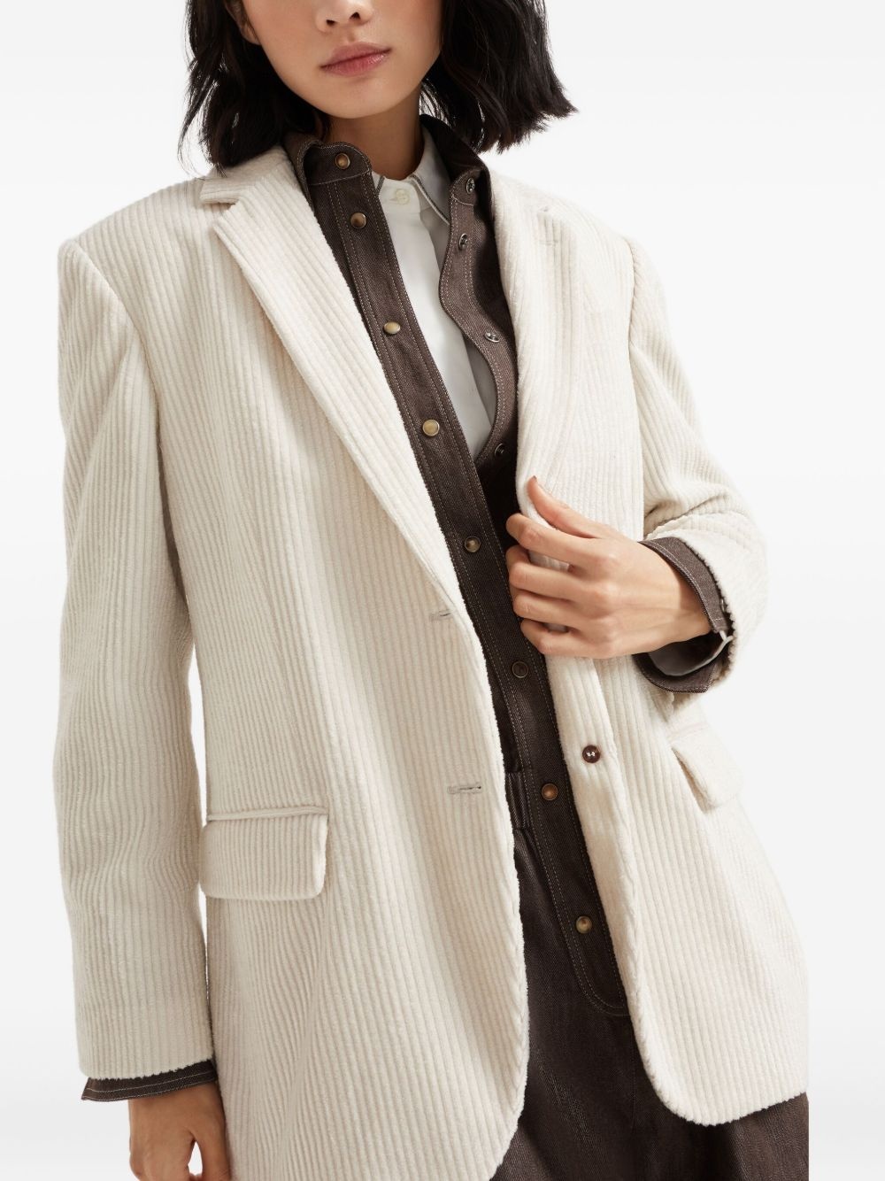 corduroy blazer - 5