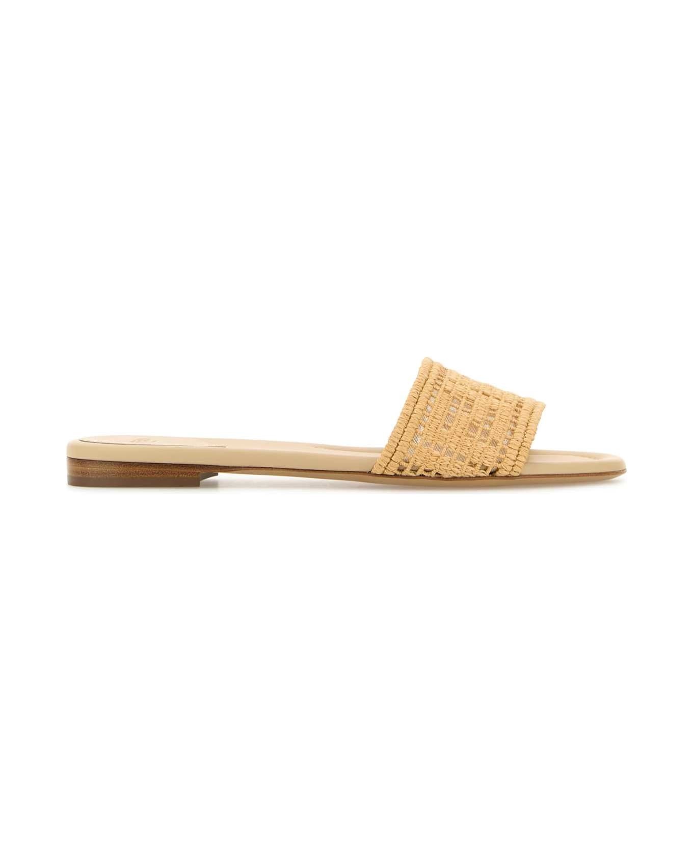 【関税&送料込】Fendi Raffia Sunshine Slippers 32bfd5f9c097f405ad3025b22fb553