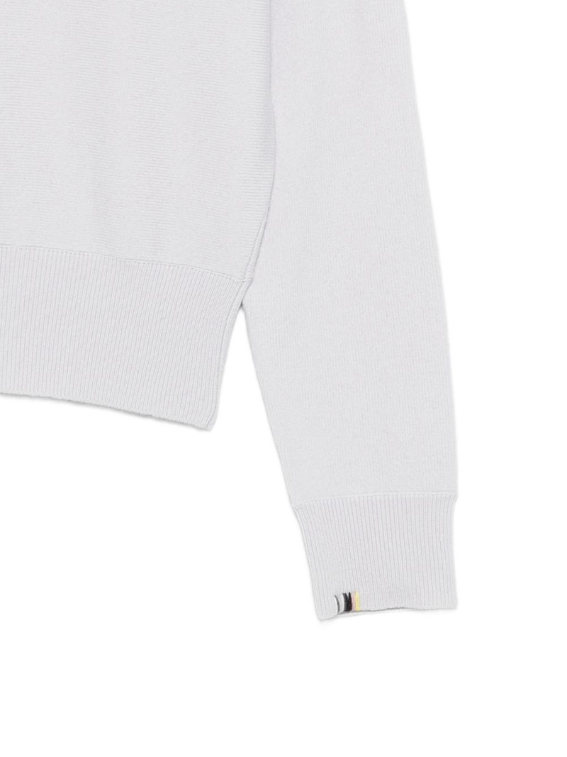 Nº382 Belle ribbed-trim sweater 3