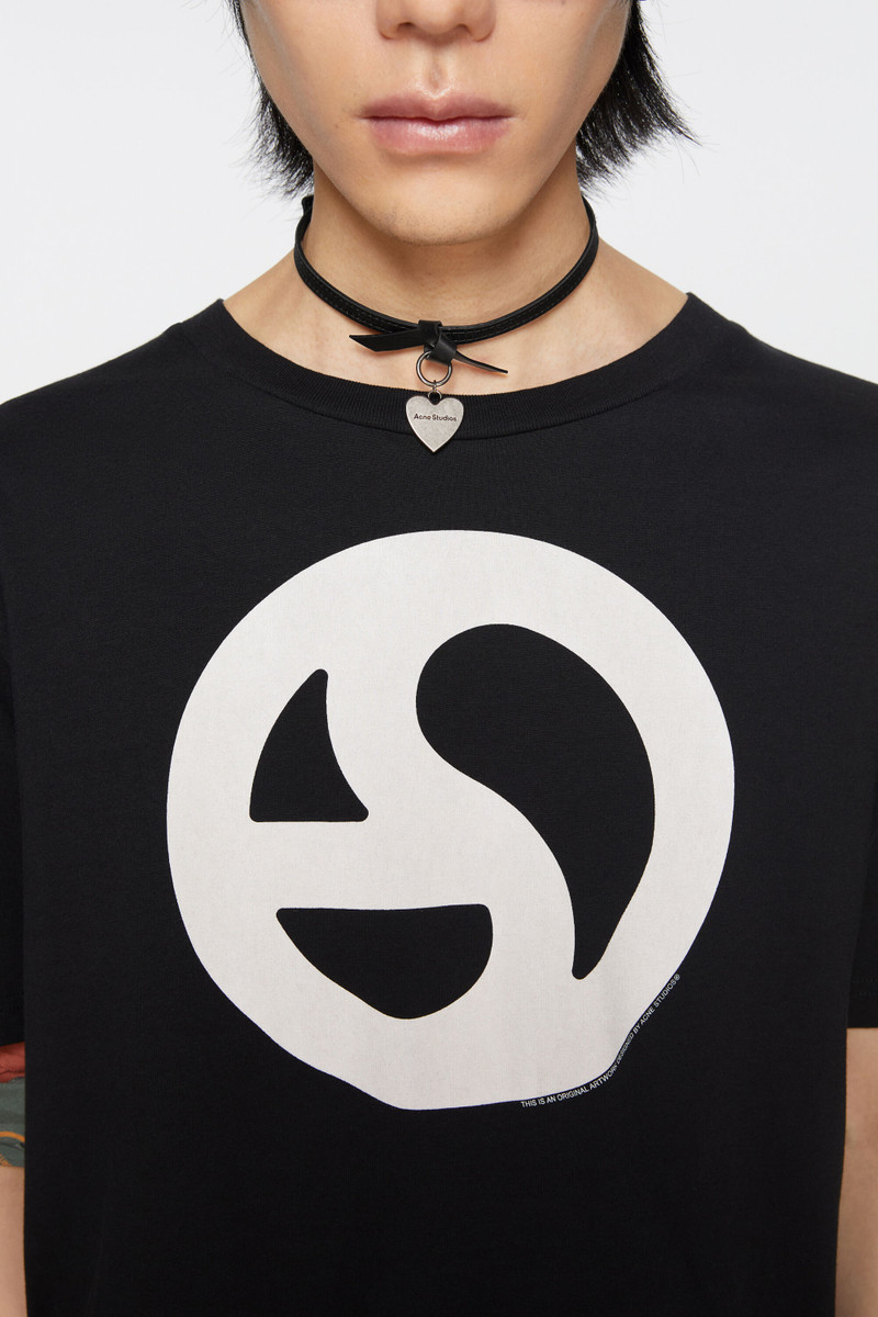 Musubi charm necklace - Black 3