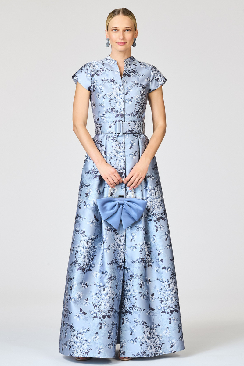 SACHIN & BABI MARTA GOWN - ICED CHERRY BLOSSOM outlook