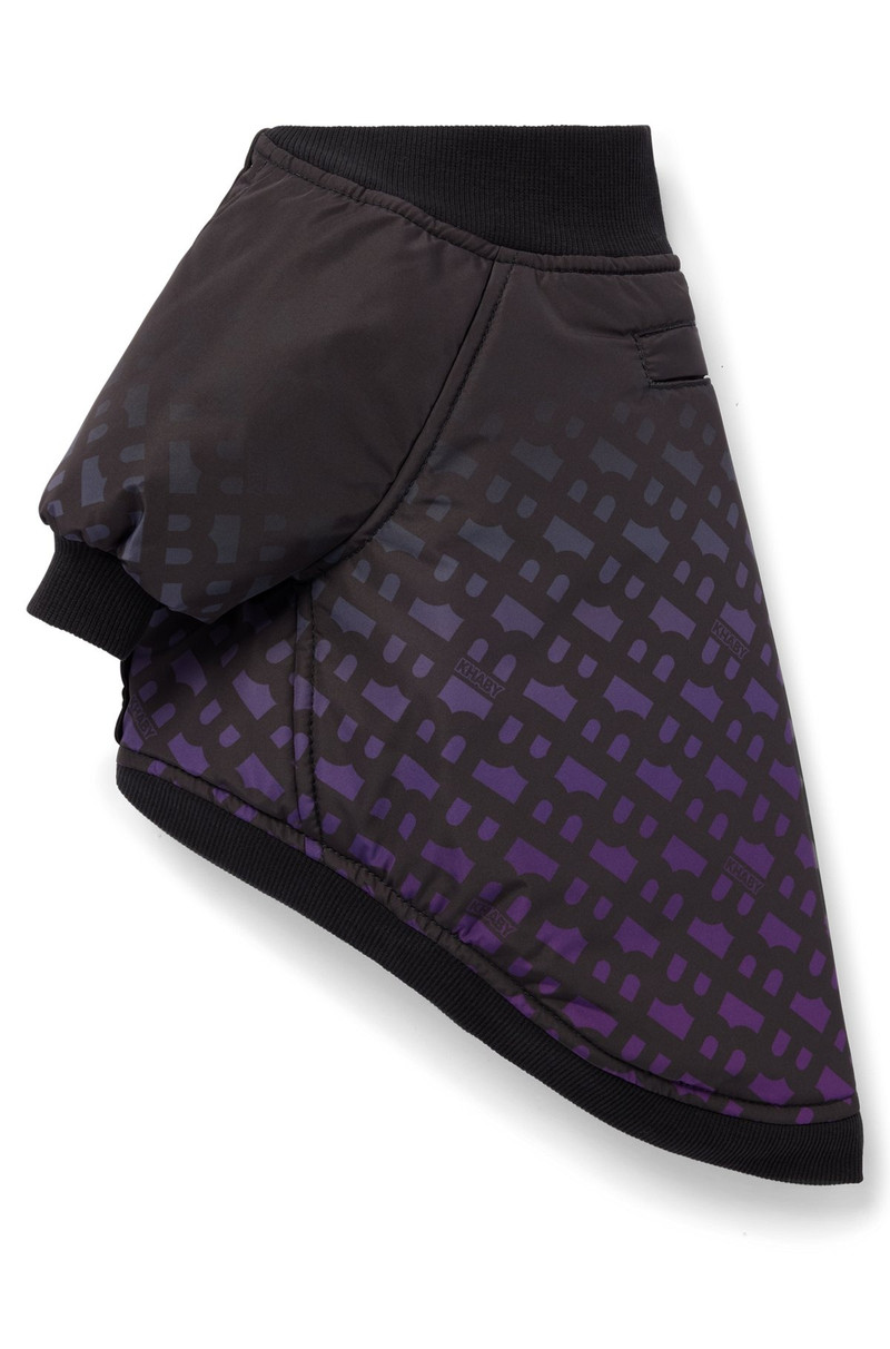 DOG BOMBER JACKET WITH DEGRADÉ MONOGRAMS 4