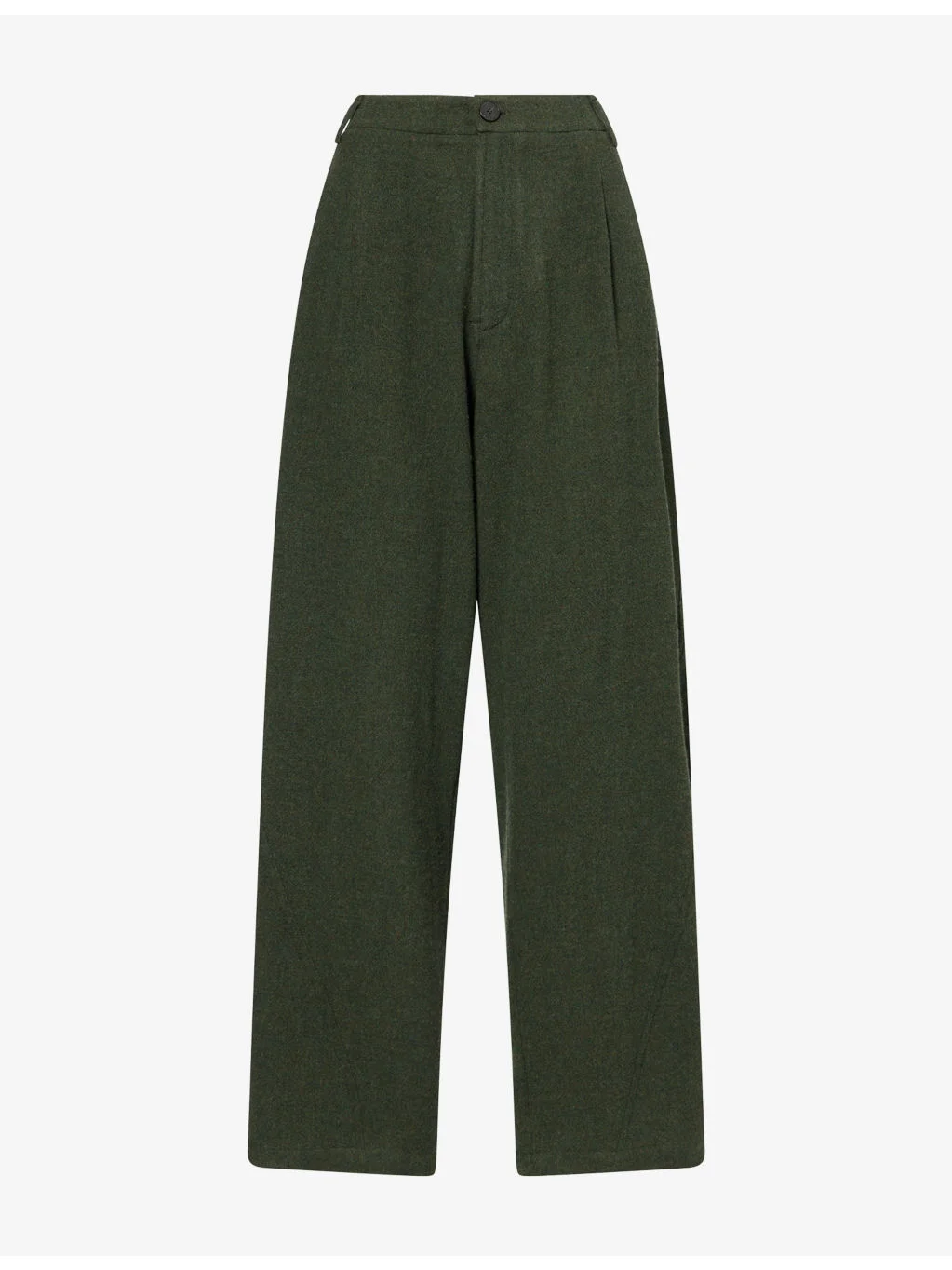Phebe Wide-Leg Cashmere And Wool Trousers - 1
