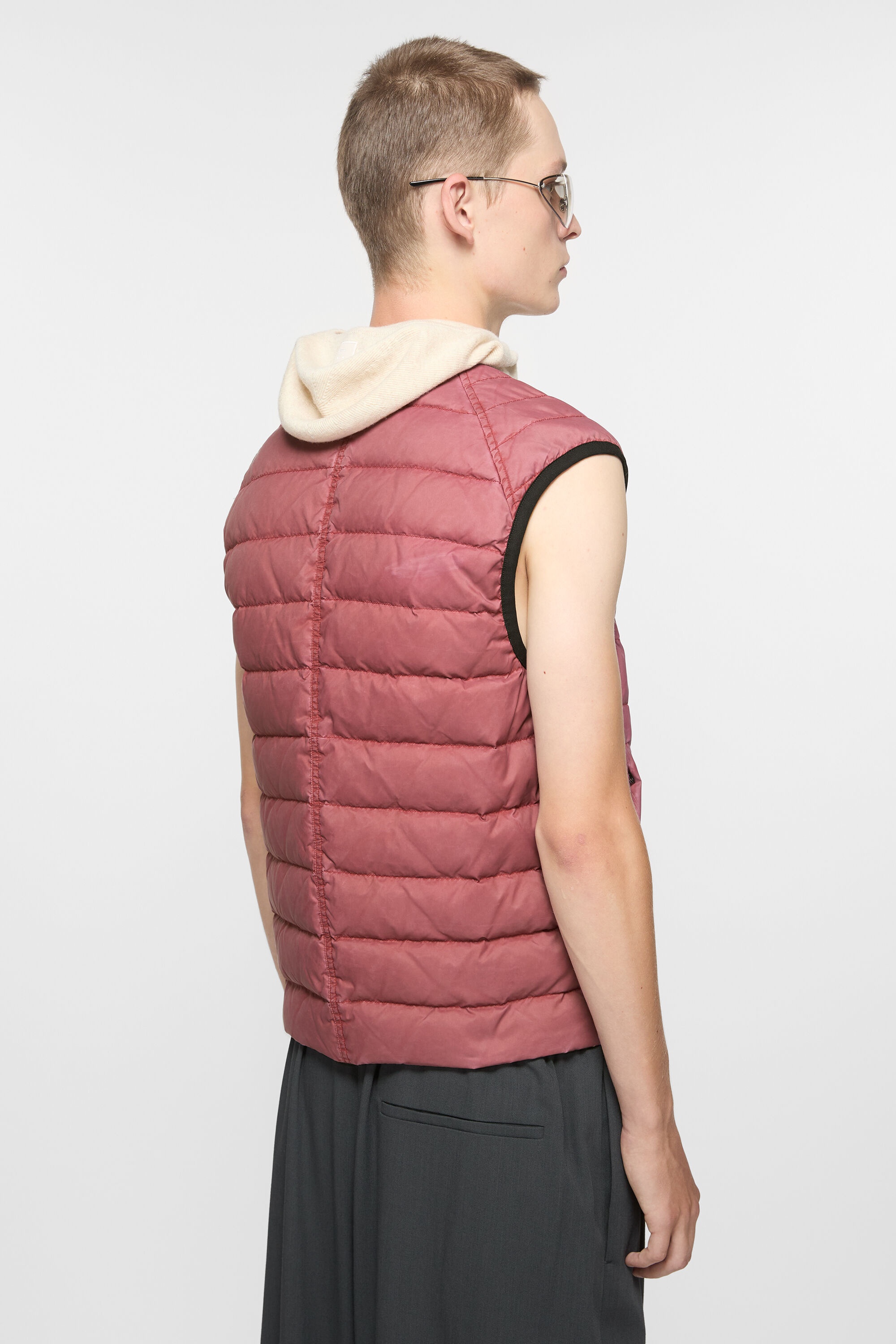 Down gilet - Red - 4
