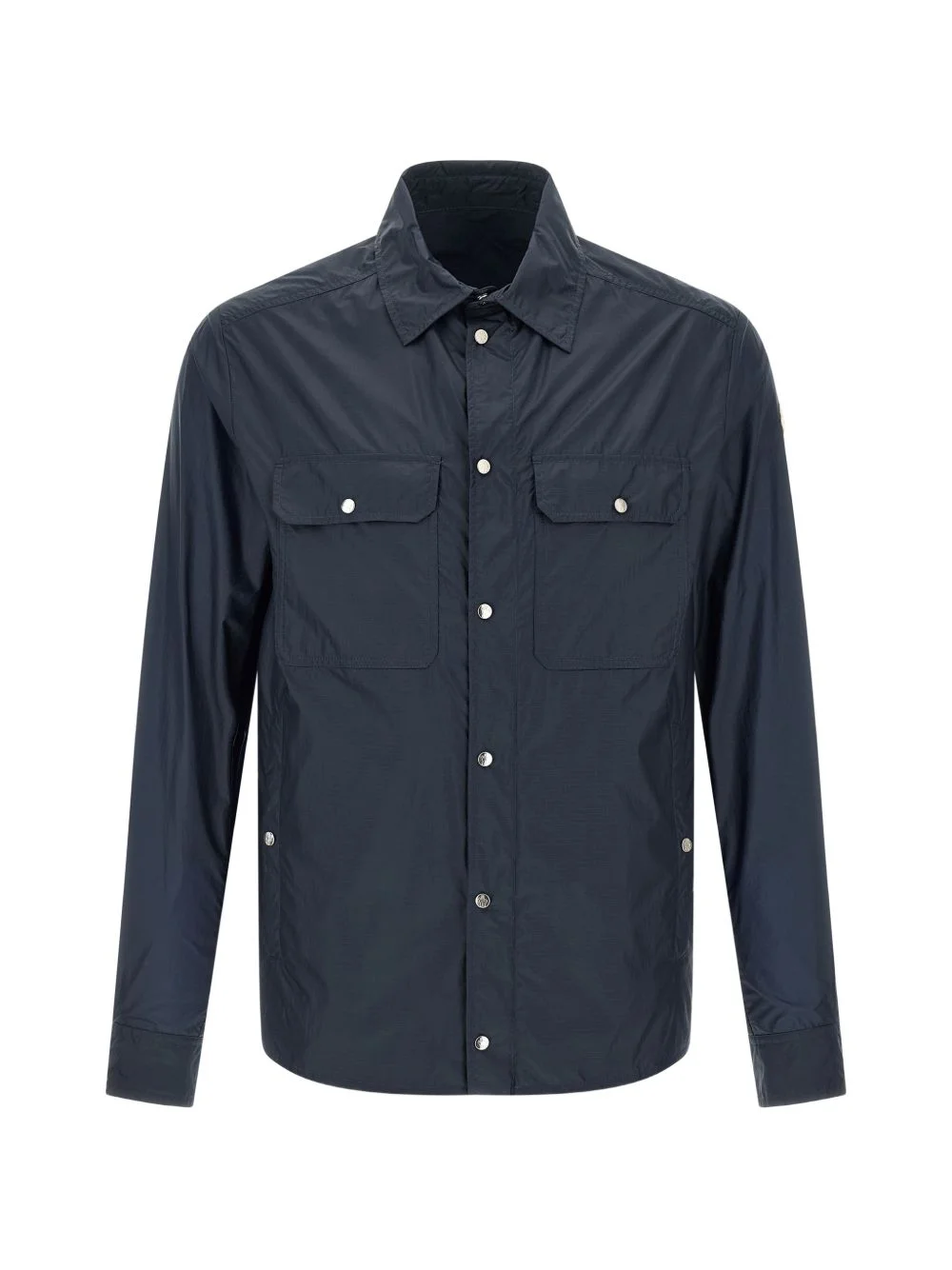 lightweight stop pointed-collar shirt - 1