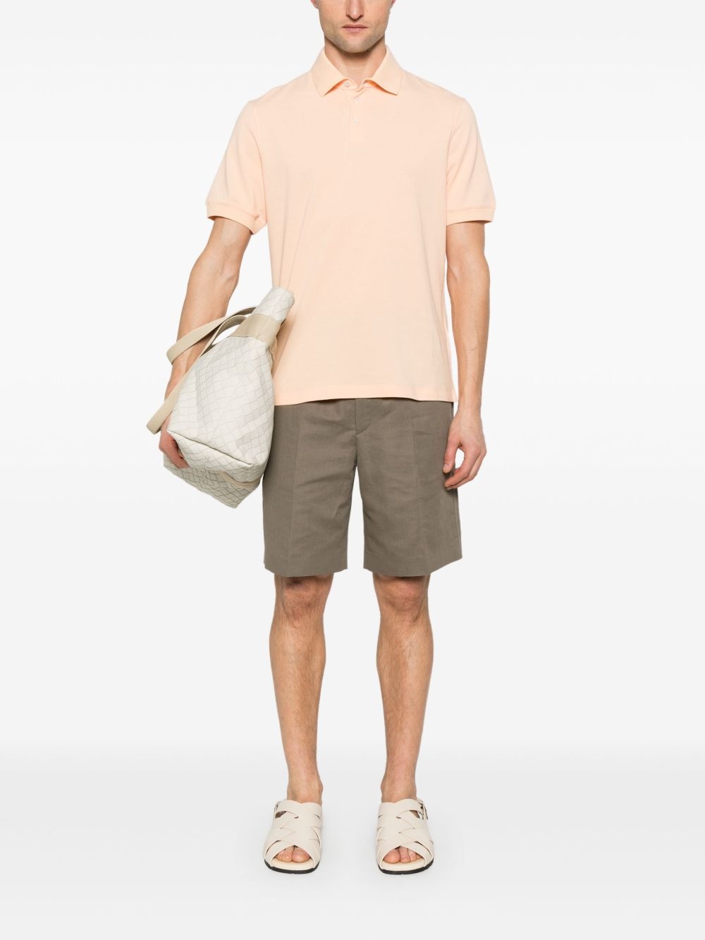piqué-weave polo shirt - 2