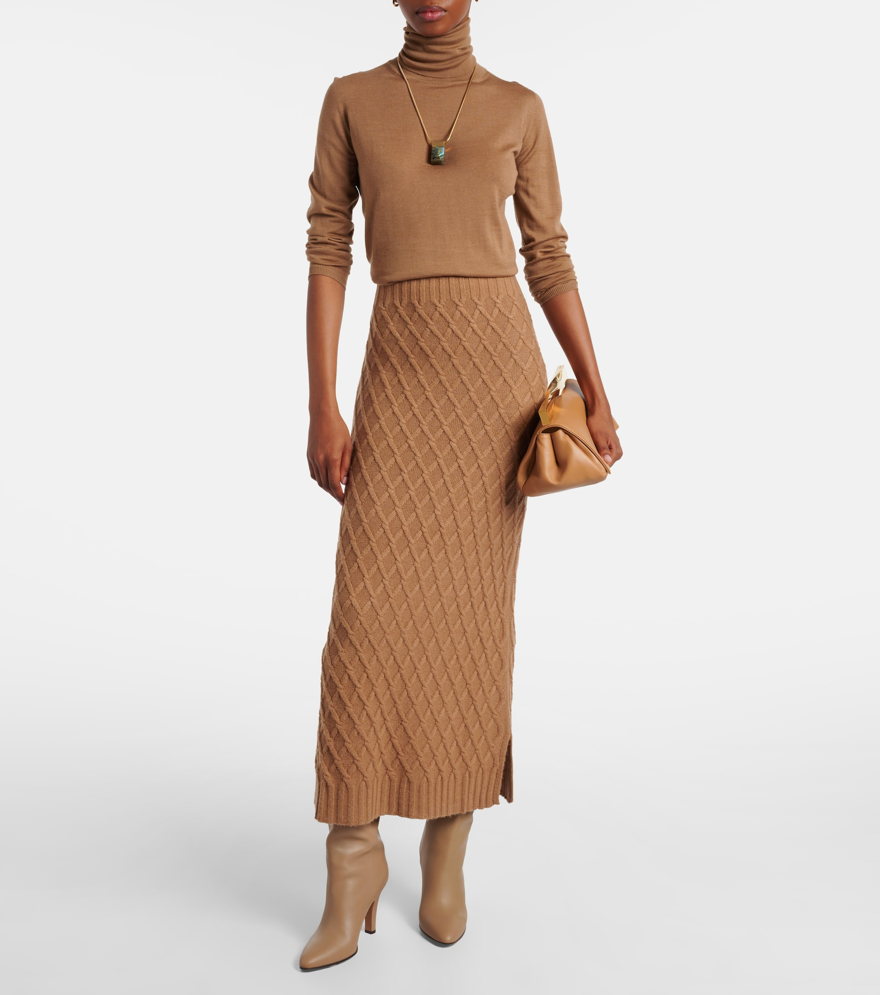 Saluto virgin wool turtleneck sweater - 2