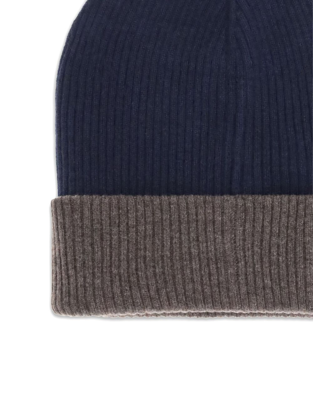 ribbed cashmere beanie - 2