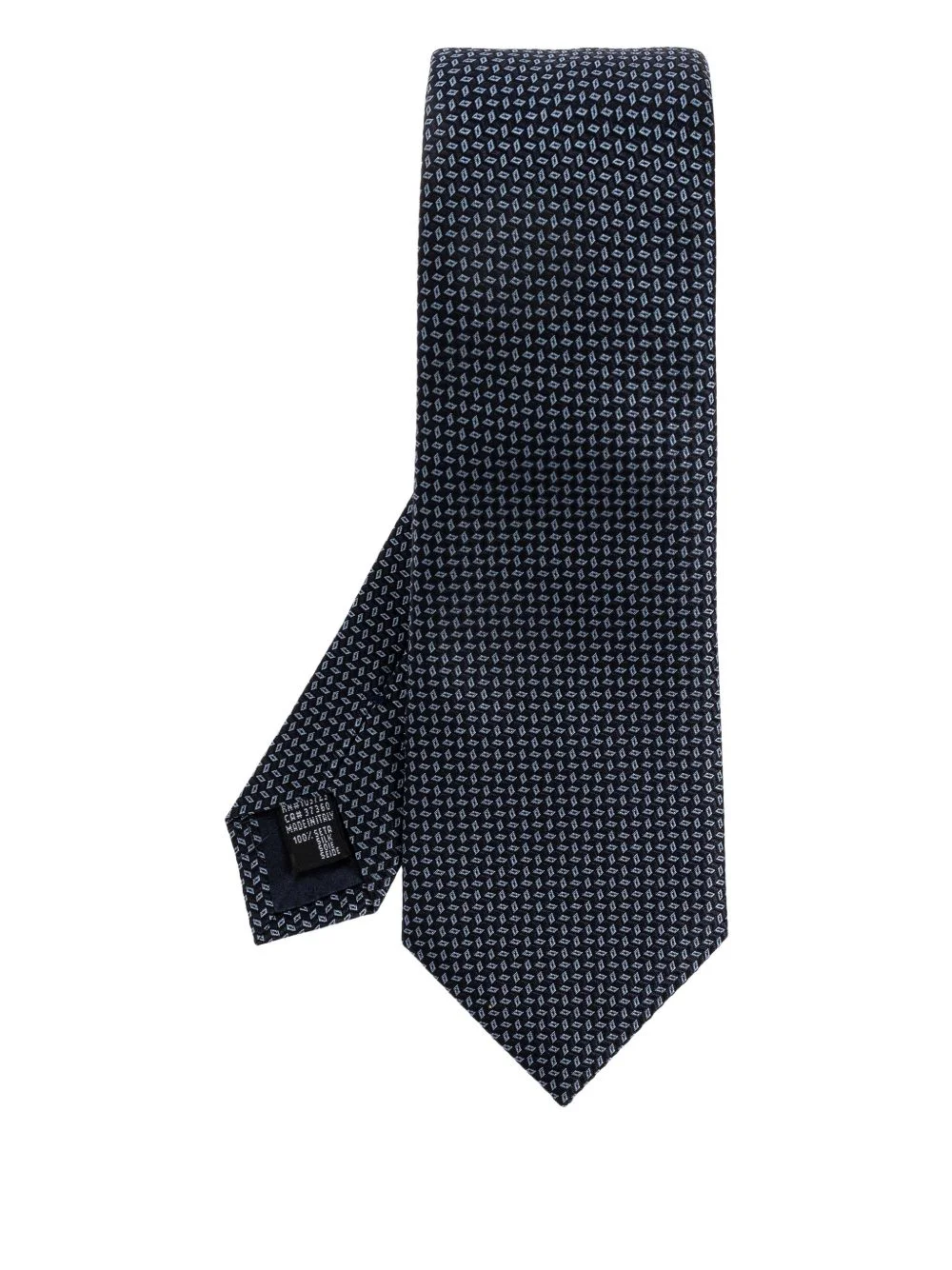 patterned tie - 1