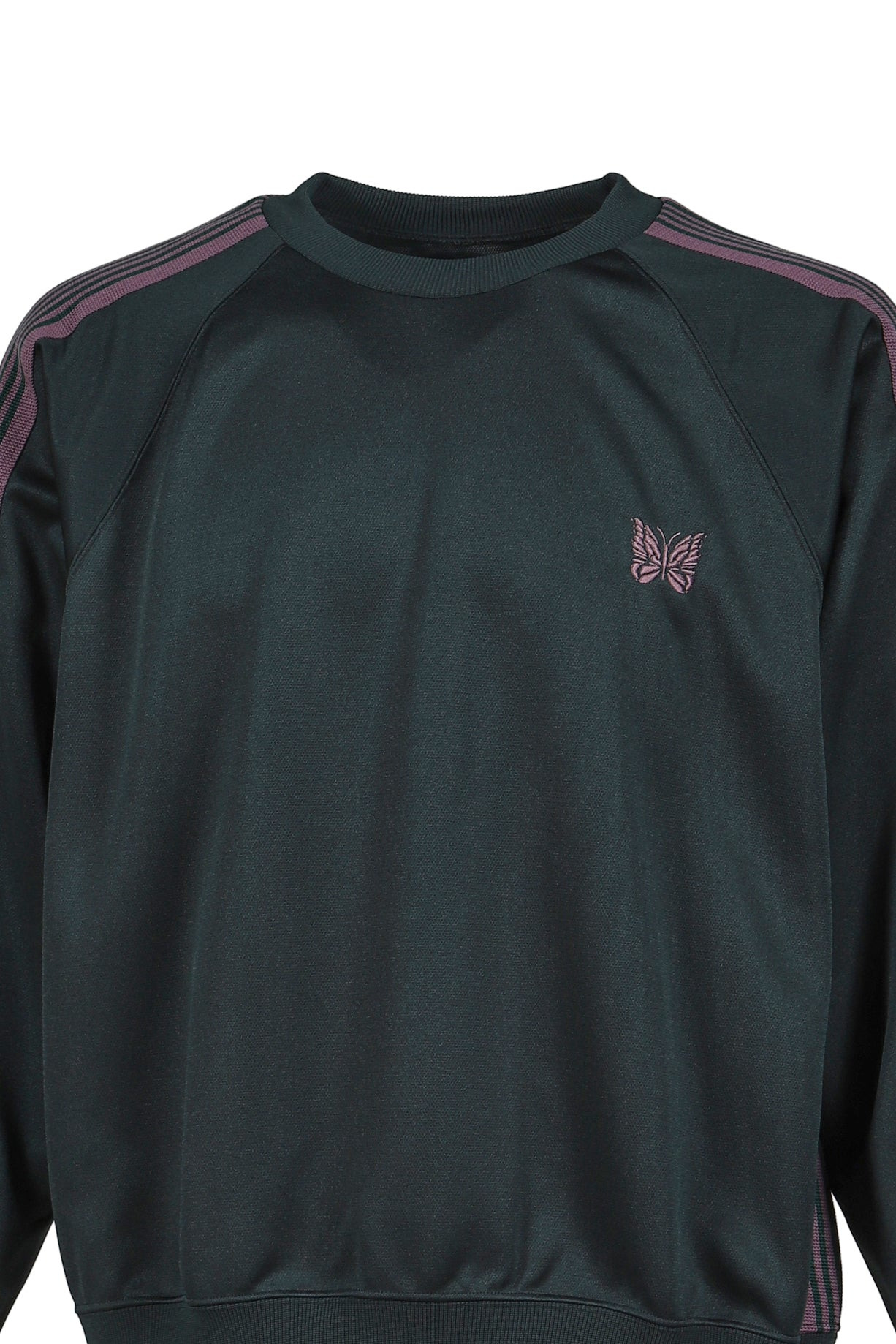 TRACK CREW NECK SHIRT - POLY SMOOTH / GRN - 8