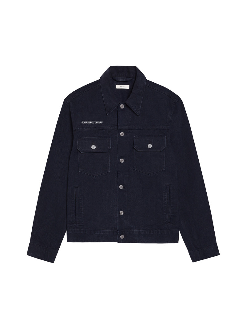 Mens Nettle Denim Jacket - Black 1