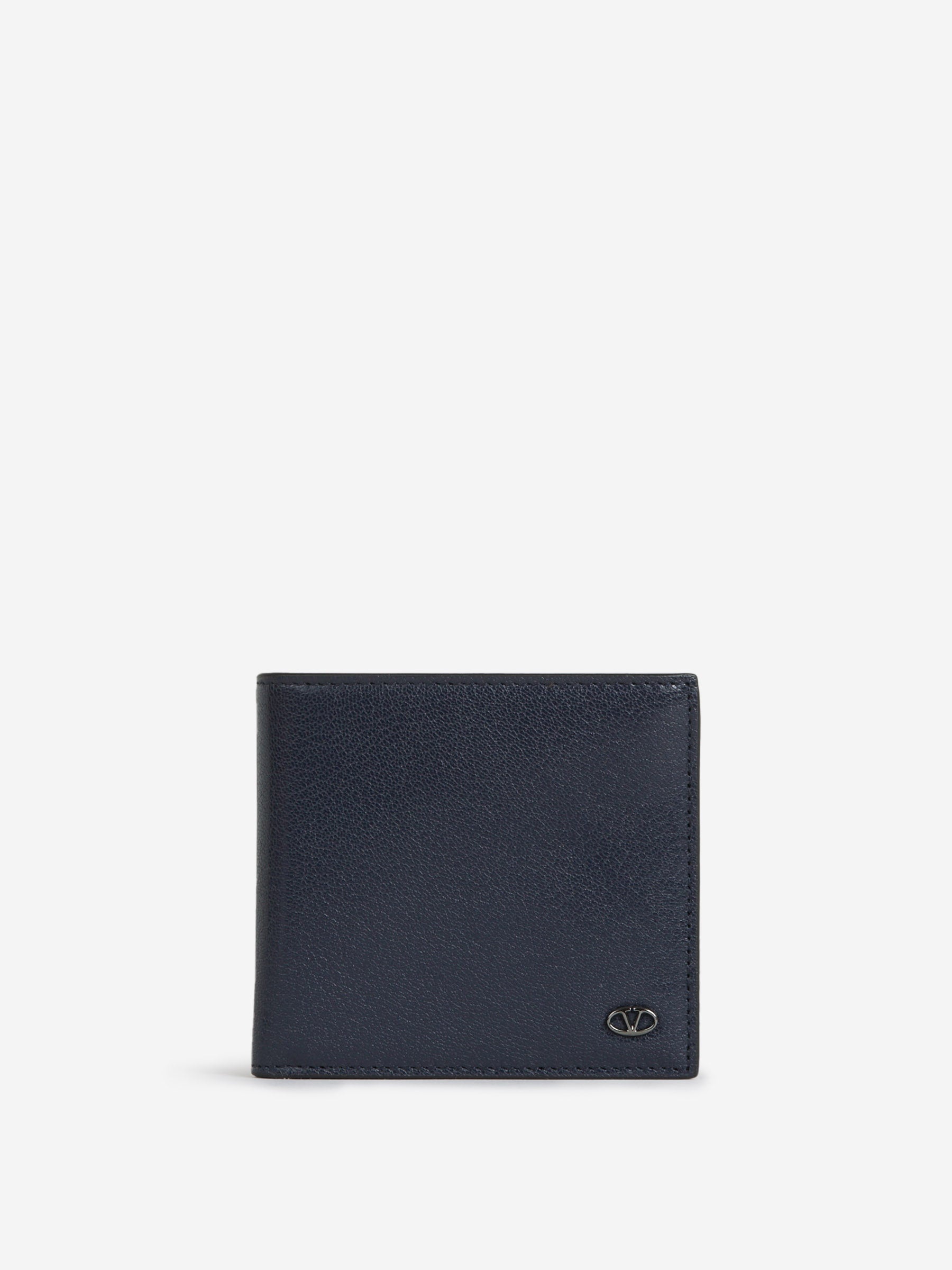 VLOGO LEATHER WALLET - 1