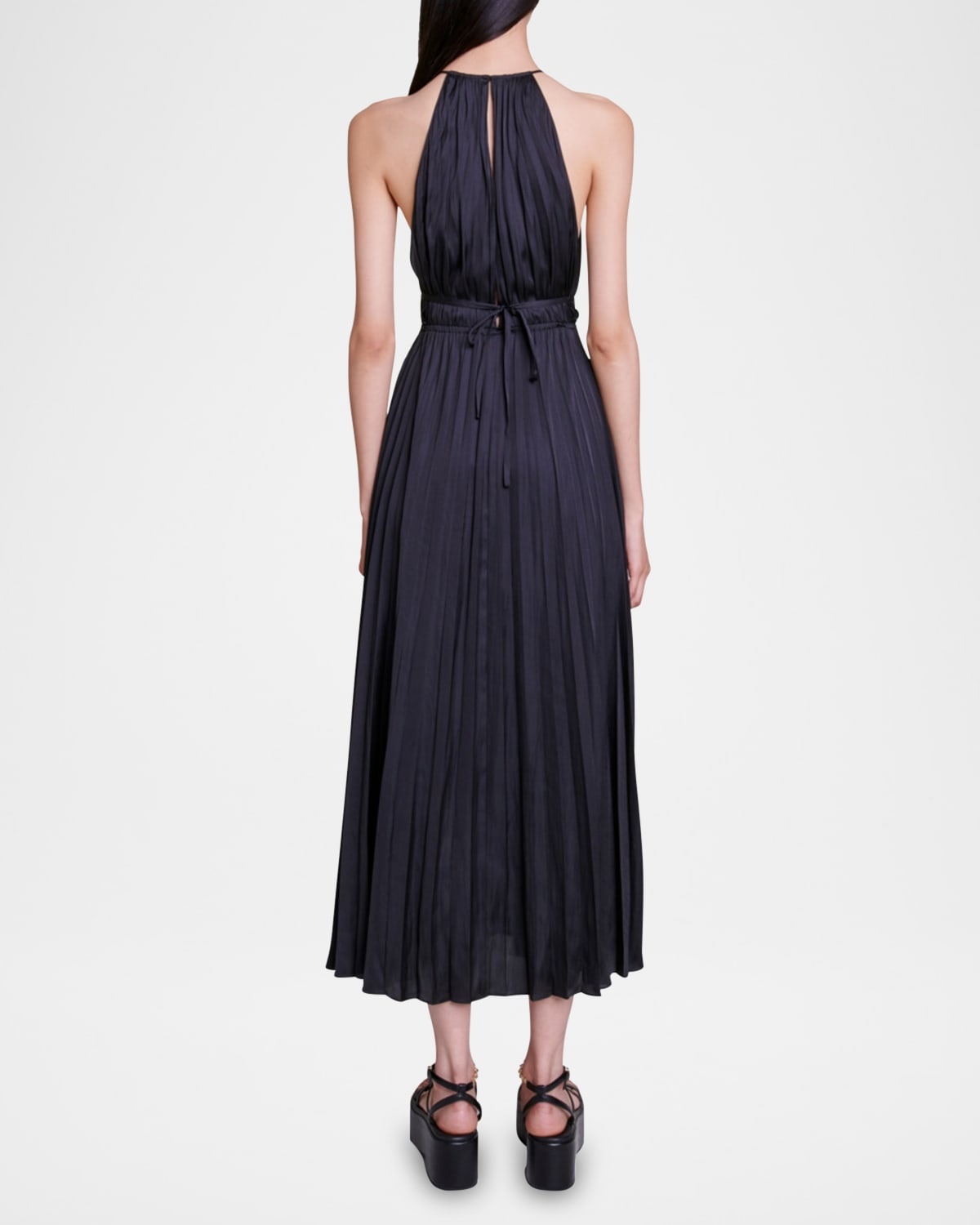 Revilly Pleated Maxi Dress - 3