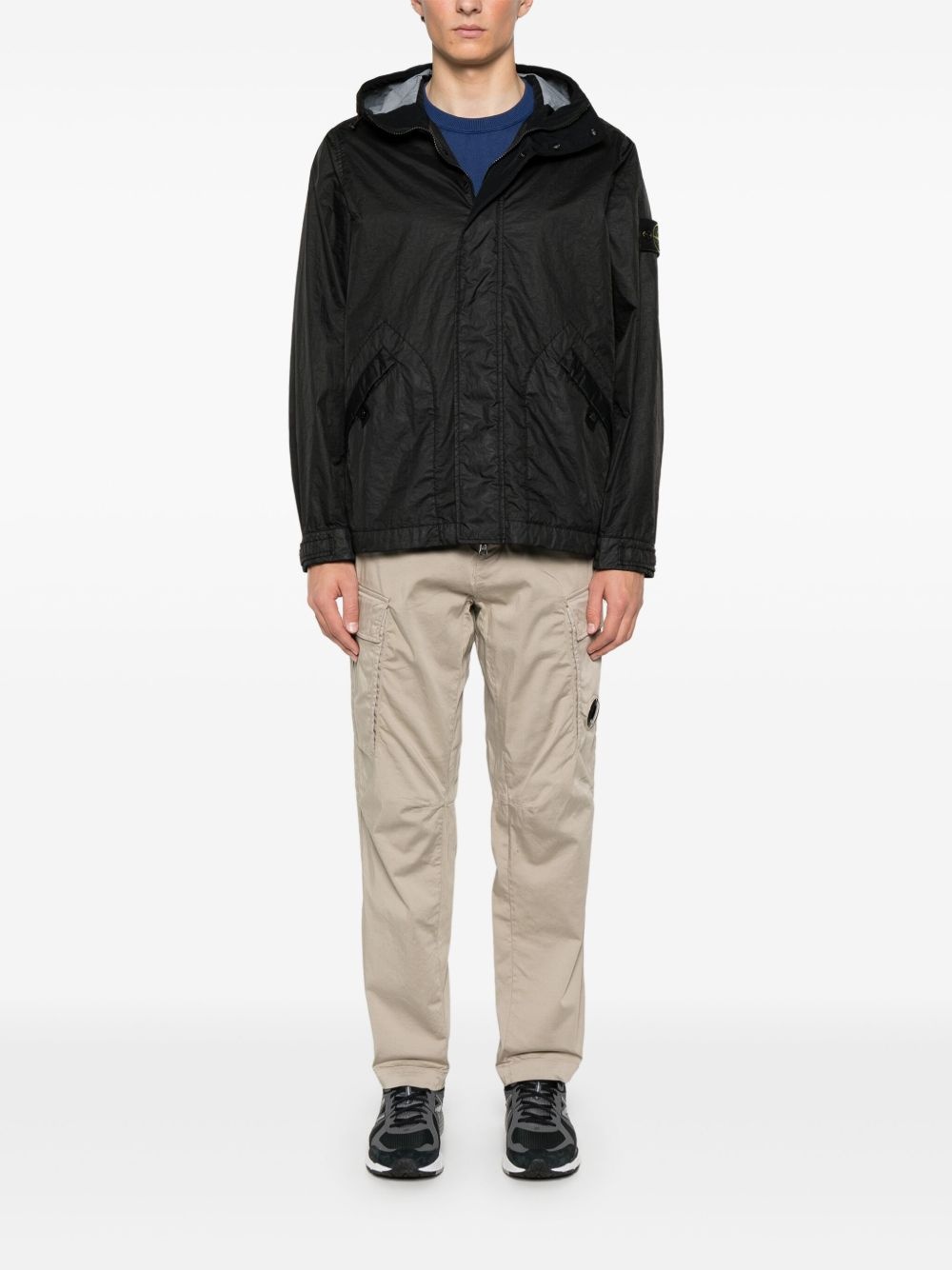 Lens-detail cargo pants - 2