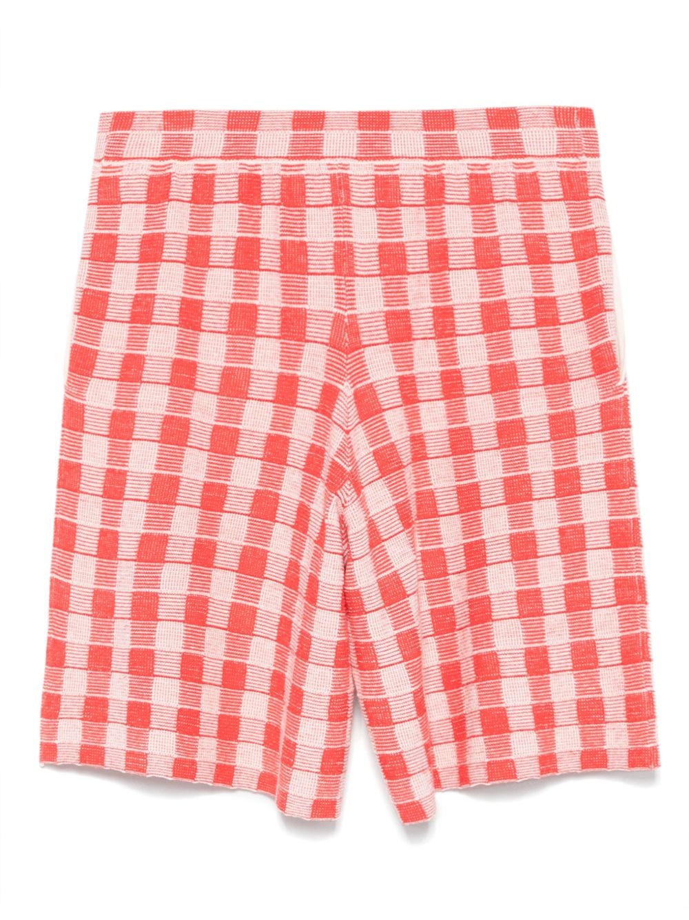 gingham shorts - 2