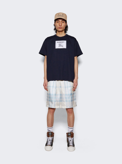 Burberry Casual Shorts Pale Blue Sky outlook