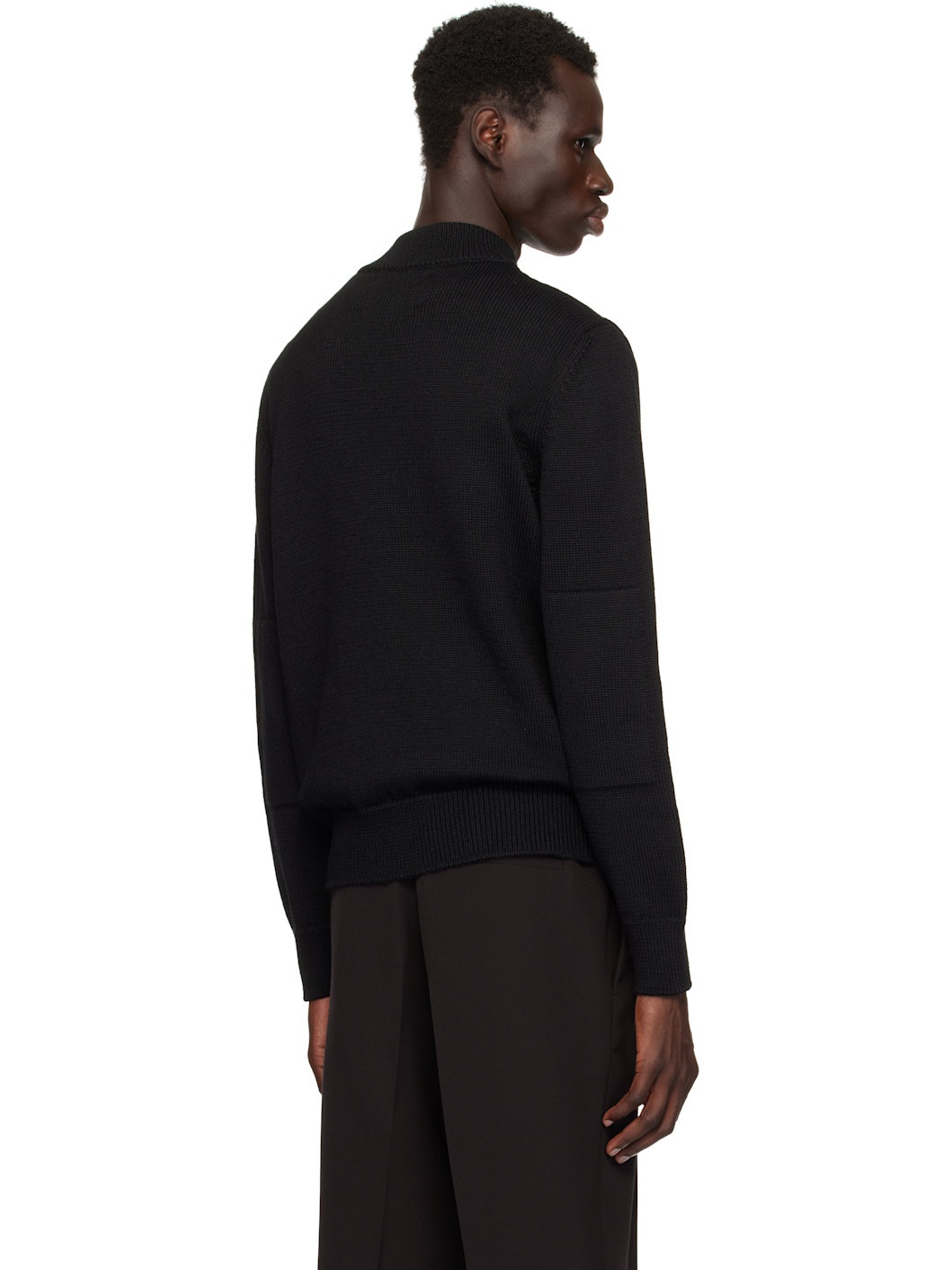 Black Long Sleeve Sweater - 3