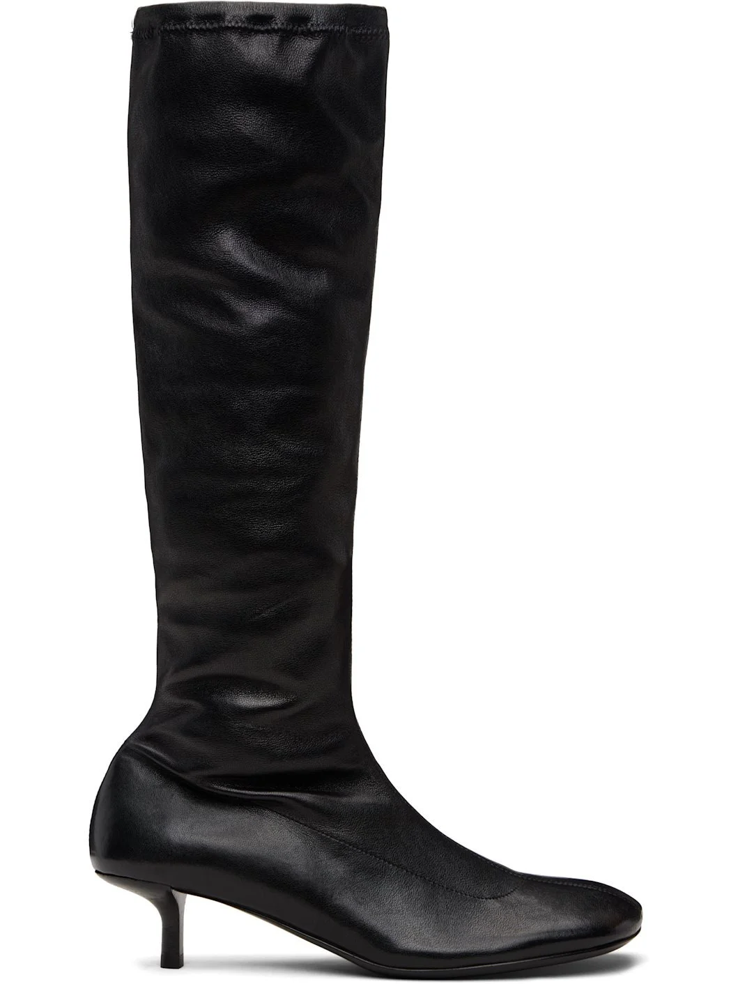 Black Cotama Tall Boots - 1