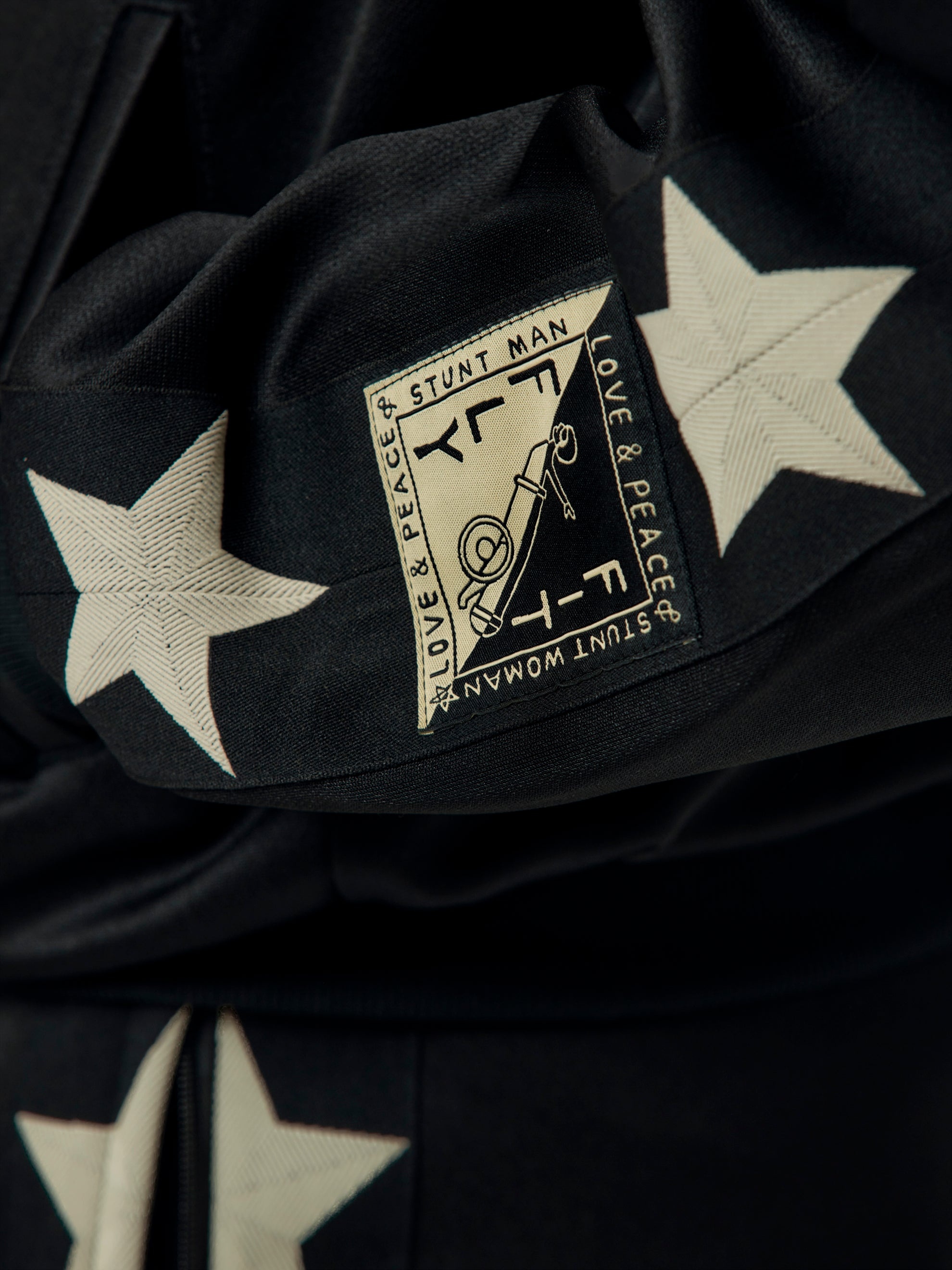 SMOOTH JERSEY STANDMAN&WOMAN TRACK JKT (BLACK) - 6