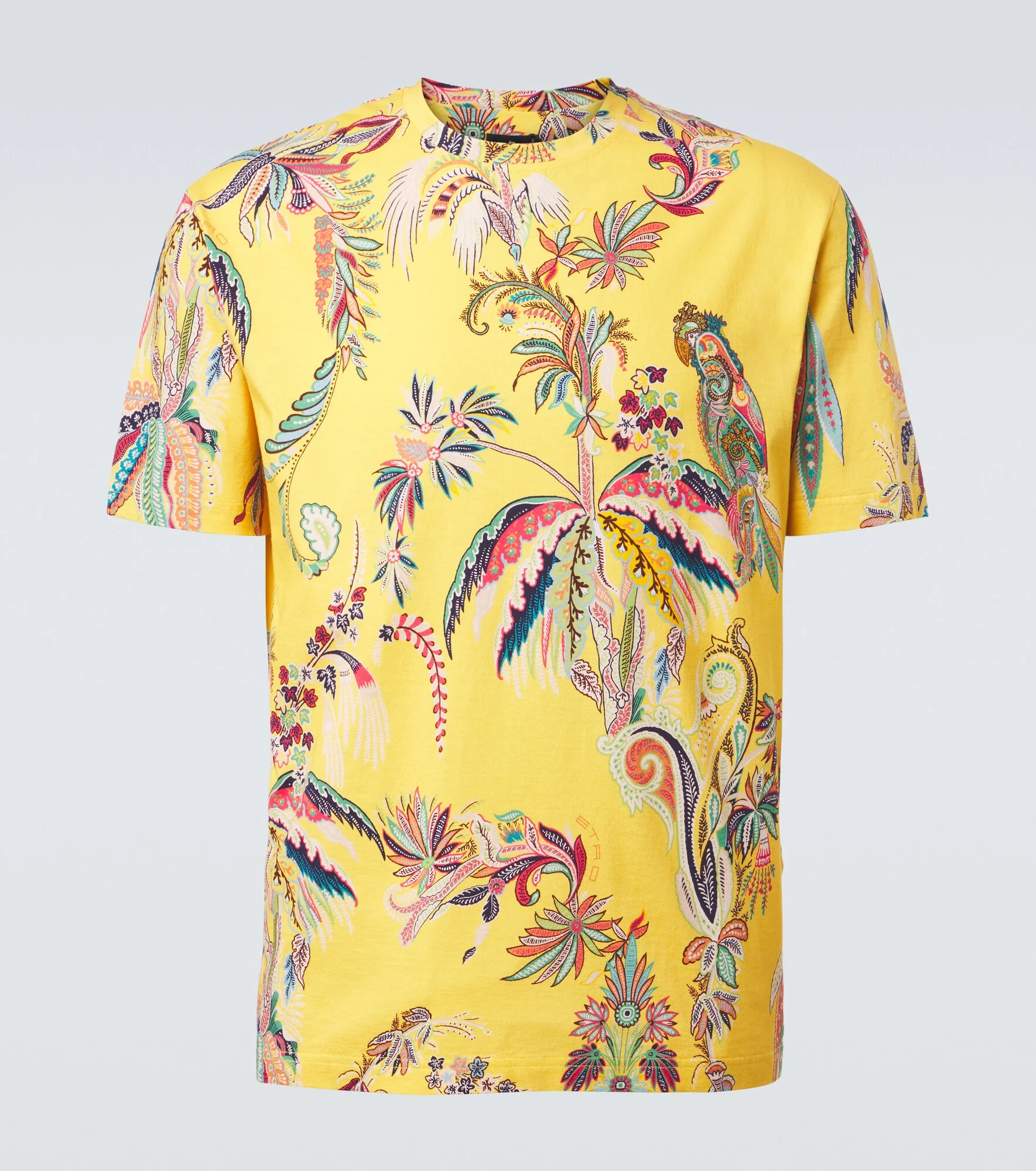 Printed cotton jersey T-shirt - 1