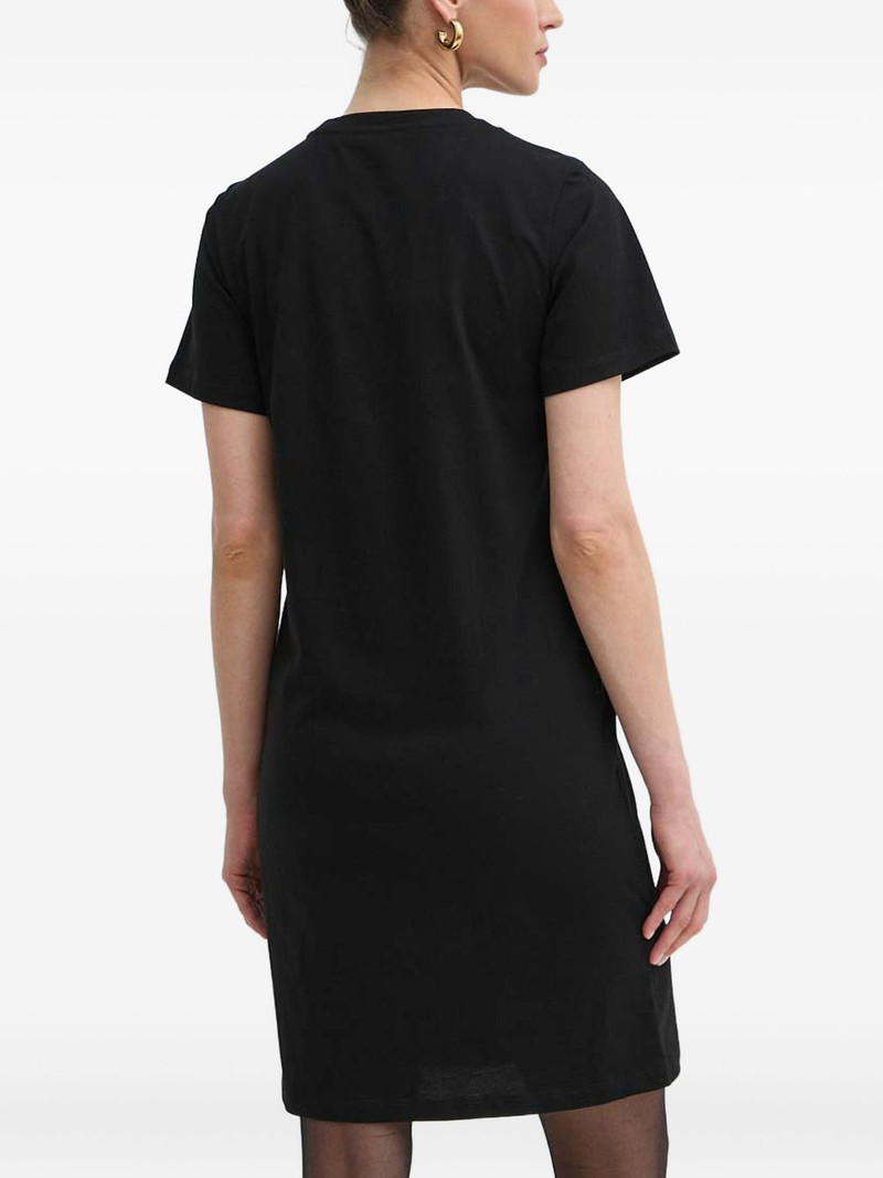 embellished graphic mini dress 4