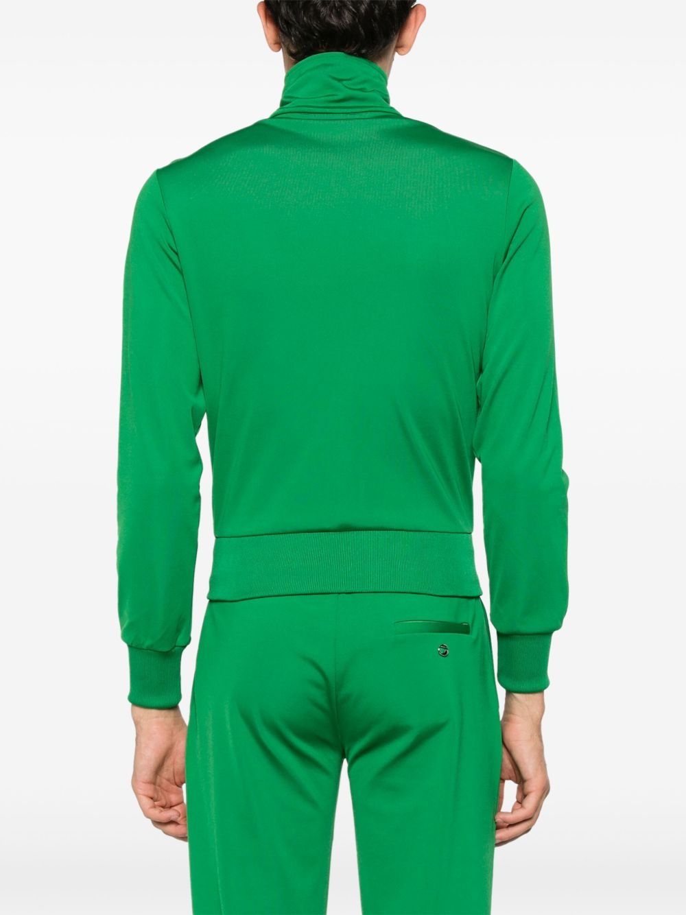 Triangle cut-out track jacket - 5