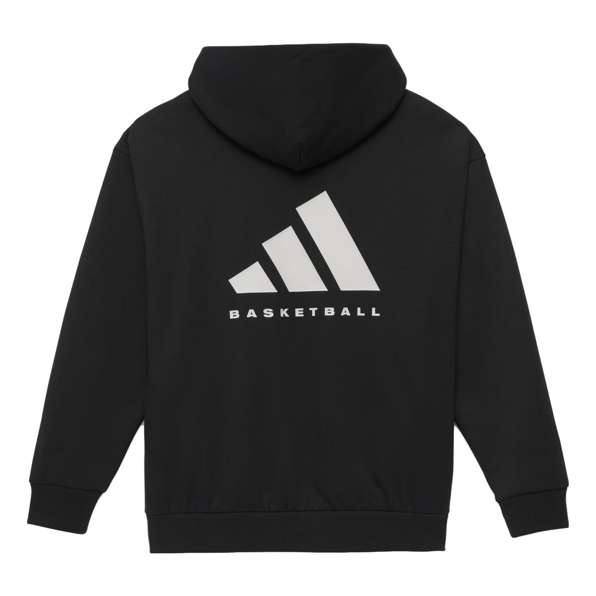 adidas Basketball Hoodie 'Black' IN4243 - 2